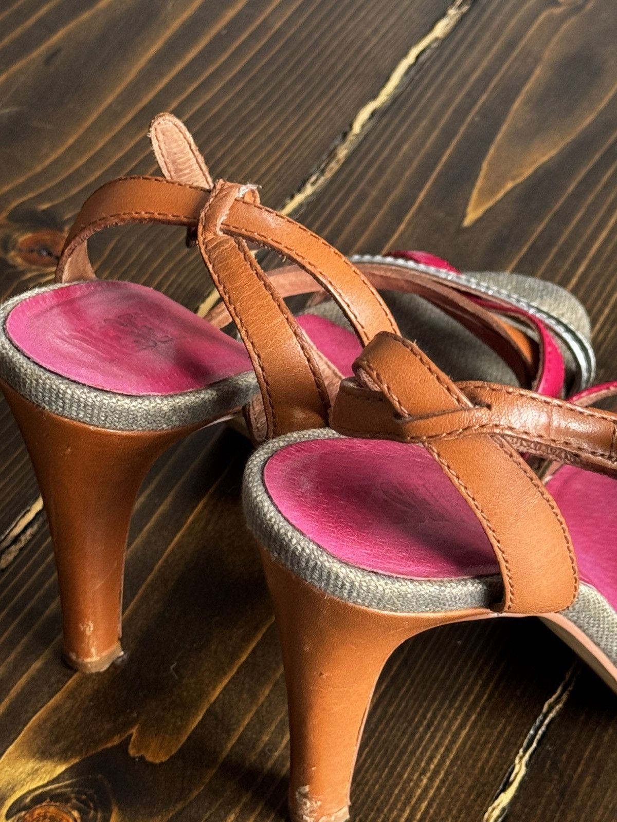 Diesel Diesel Y2K Glamour Retro Platforms Size US 7 / IT 37 - 6 Thumbnail