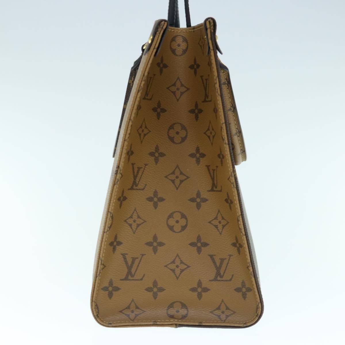 Louis Vuitton LOUIS VUITTON Monogram Reverse Giant On The Go MM Tote Bag Size ONE SIZE - 4 Thumbnail