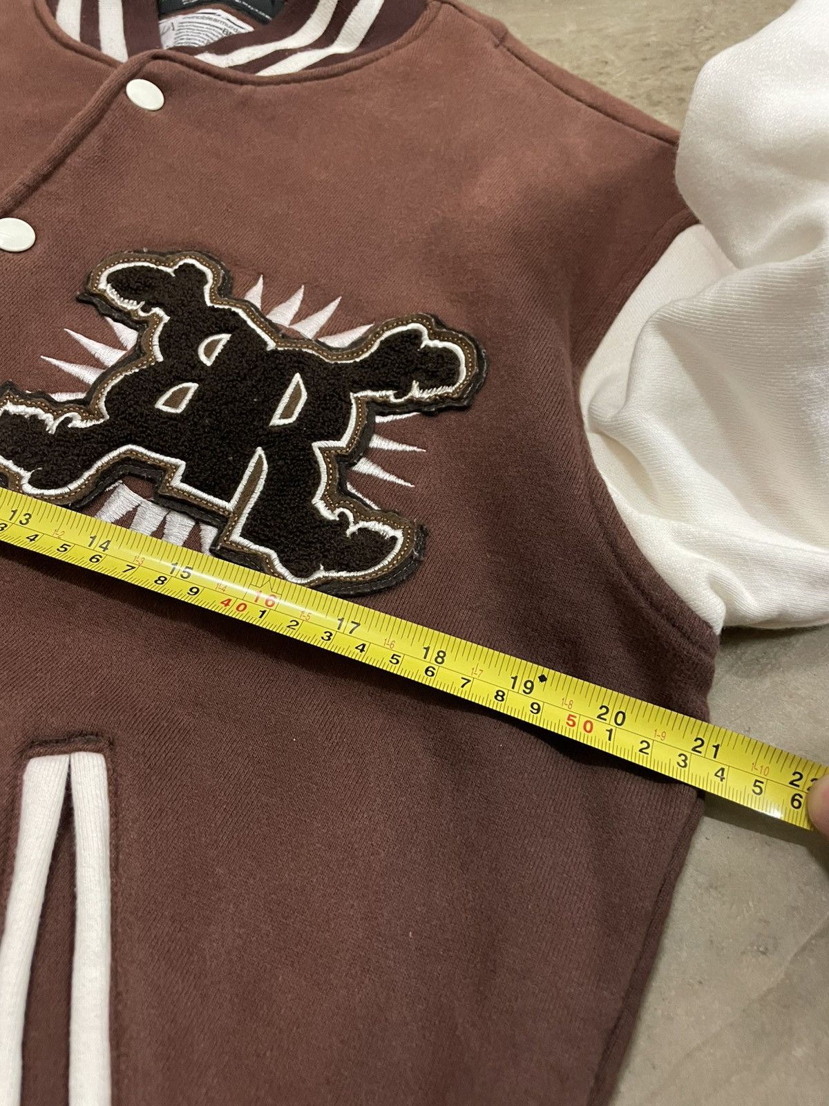 Number (N)ine 🔥 Rare🔥 Numbernine Varsity Jacket Embroidered Logo Size US M / EU 48-50 / 2 - 11 Thumbnail