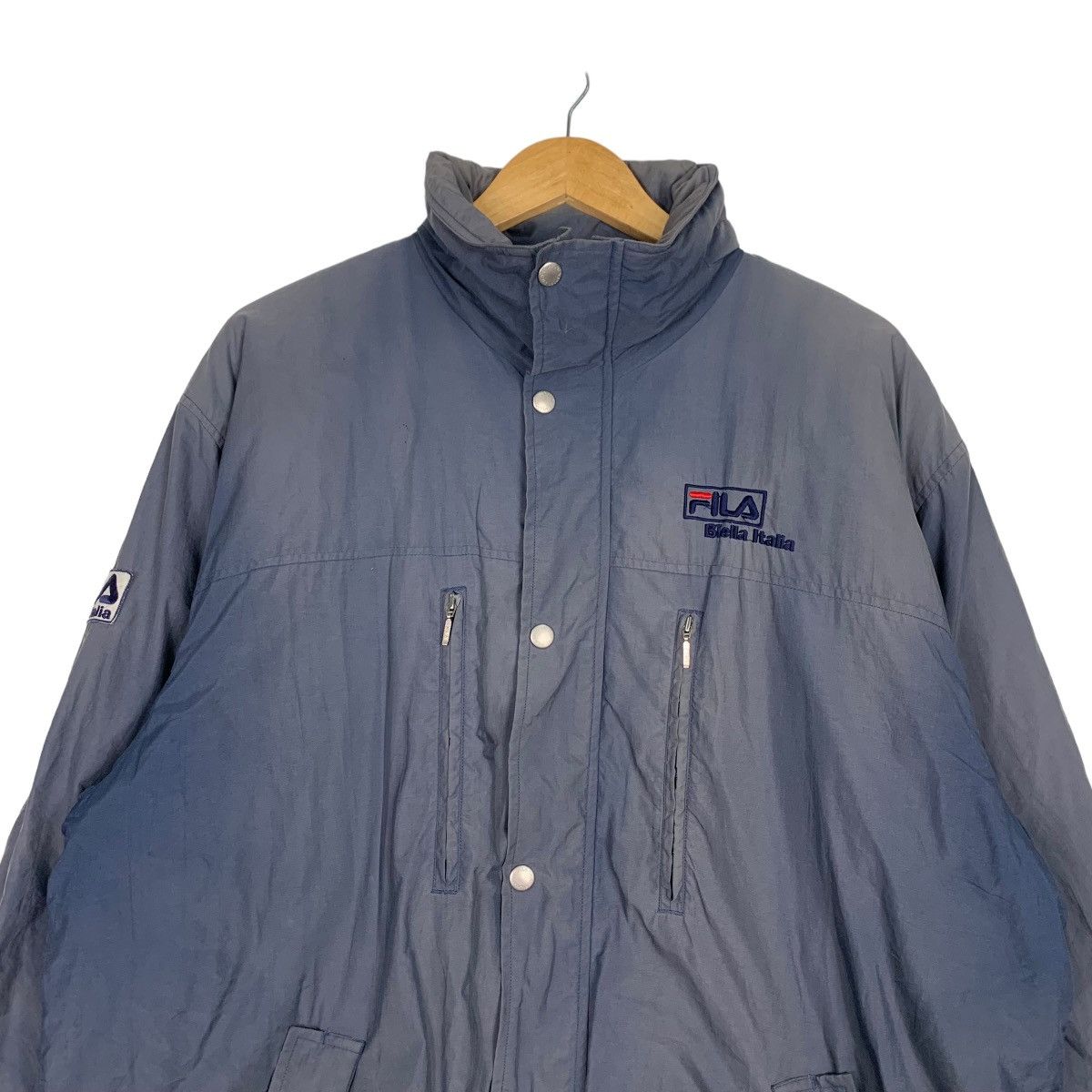 Fila Trashed FILA Sun Faded Embroidery Logo Jacket #0966-C43 Size US M / EU 48-50 / 2 - 4 Thumbnail
