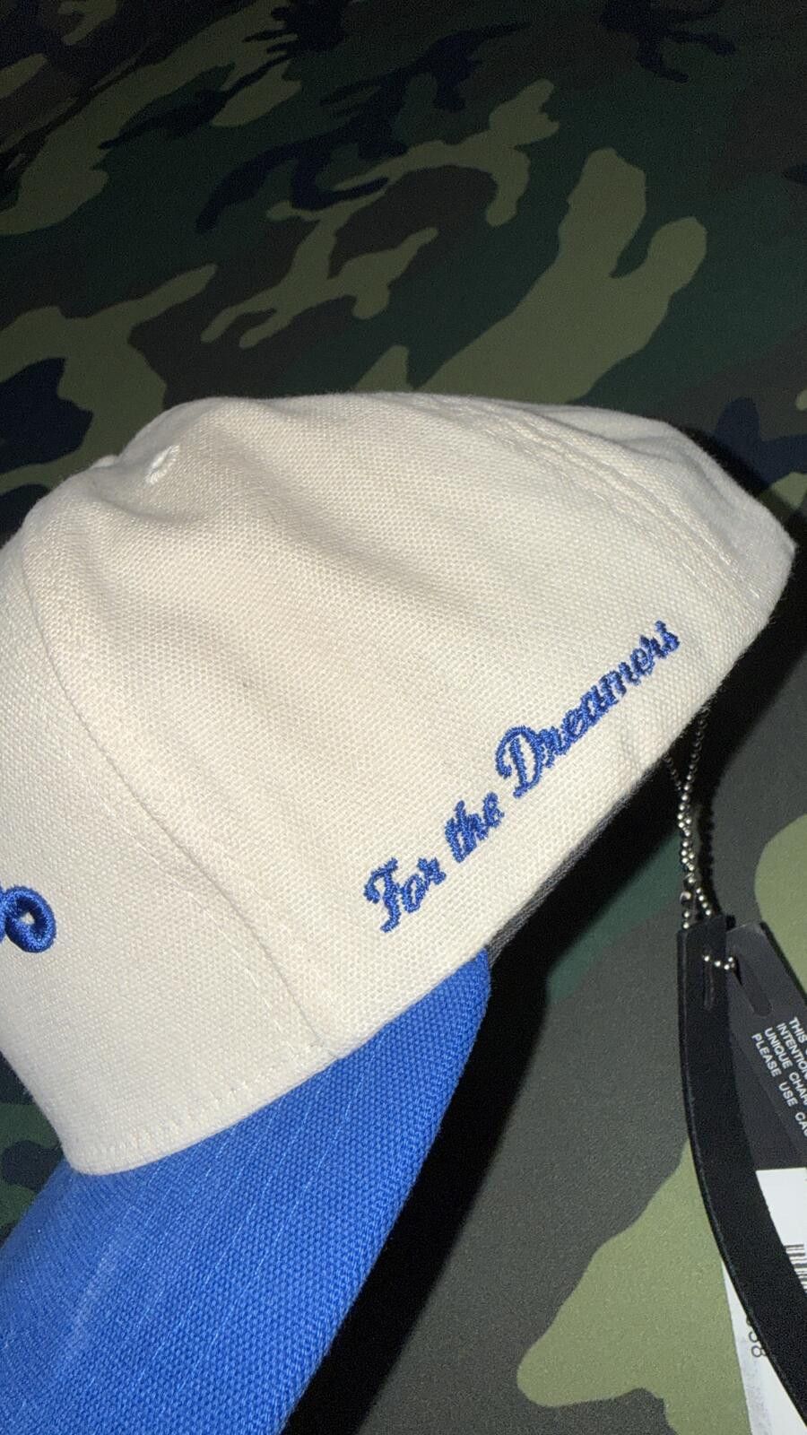 Amiri Amiri Cream/Royal Trucker Hat Size ONE SIZE - 3 Thumbnail