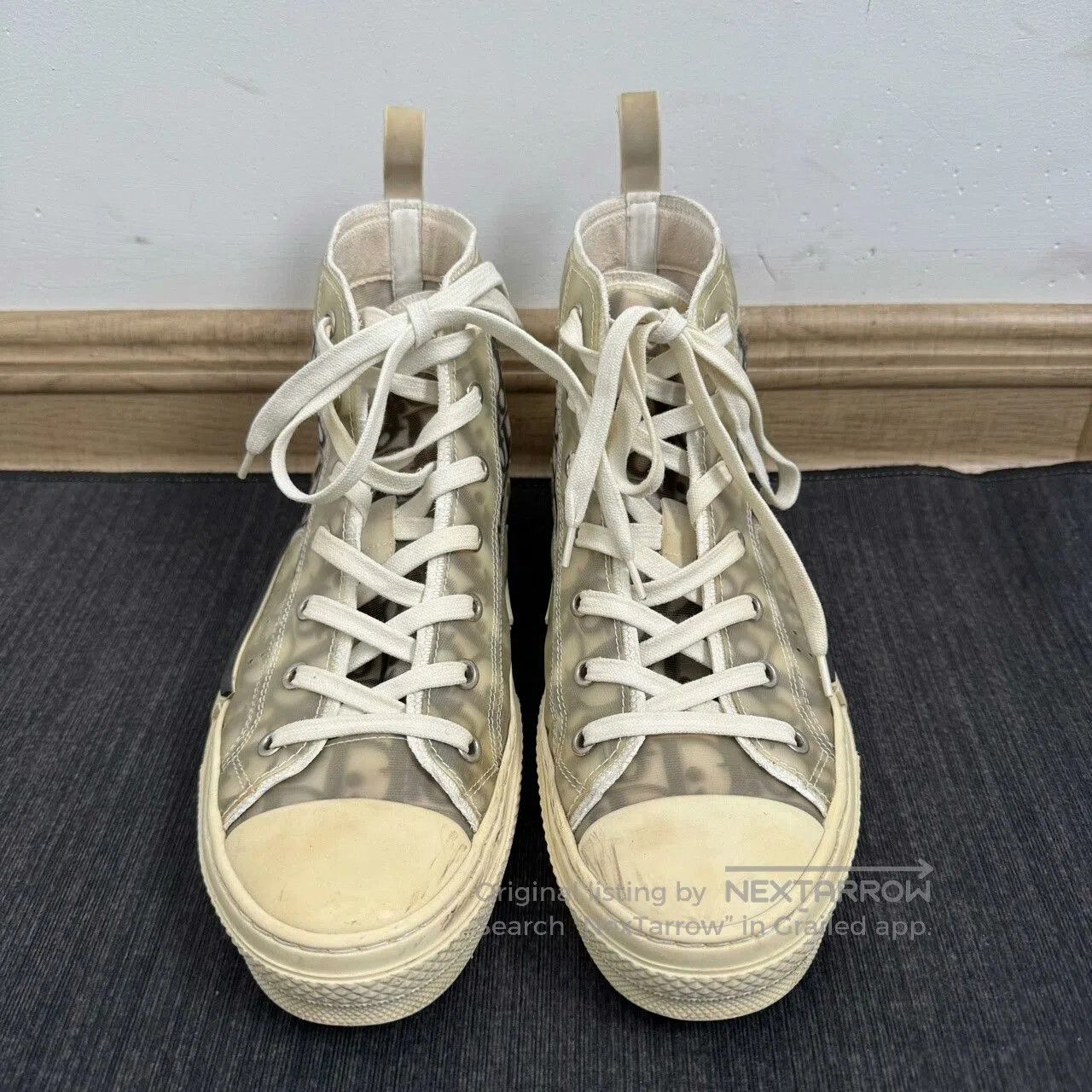 Dior Dior B23 Canvas Sneakers Size 39.5. Size US 6.5 / EU 39-40 - 1 Thumbnail
