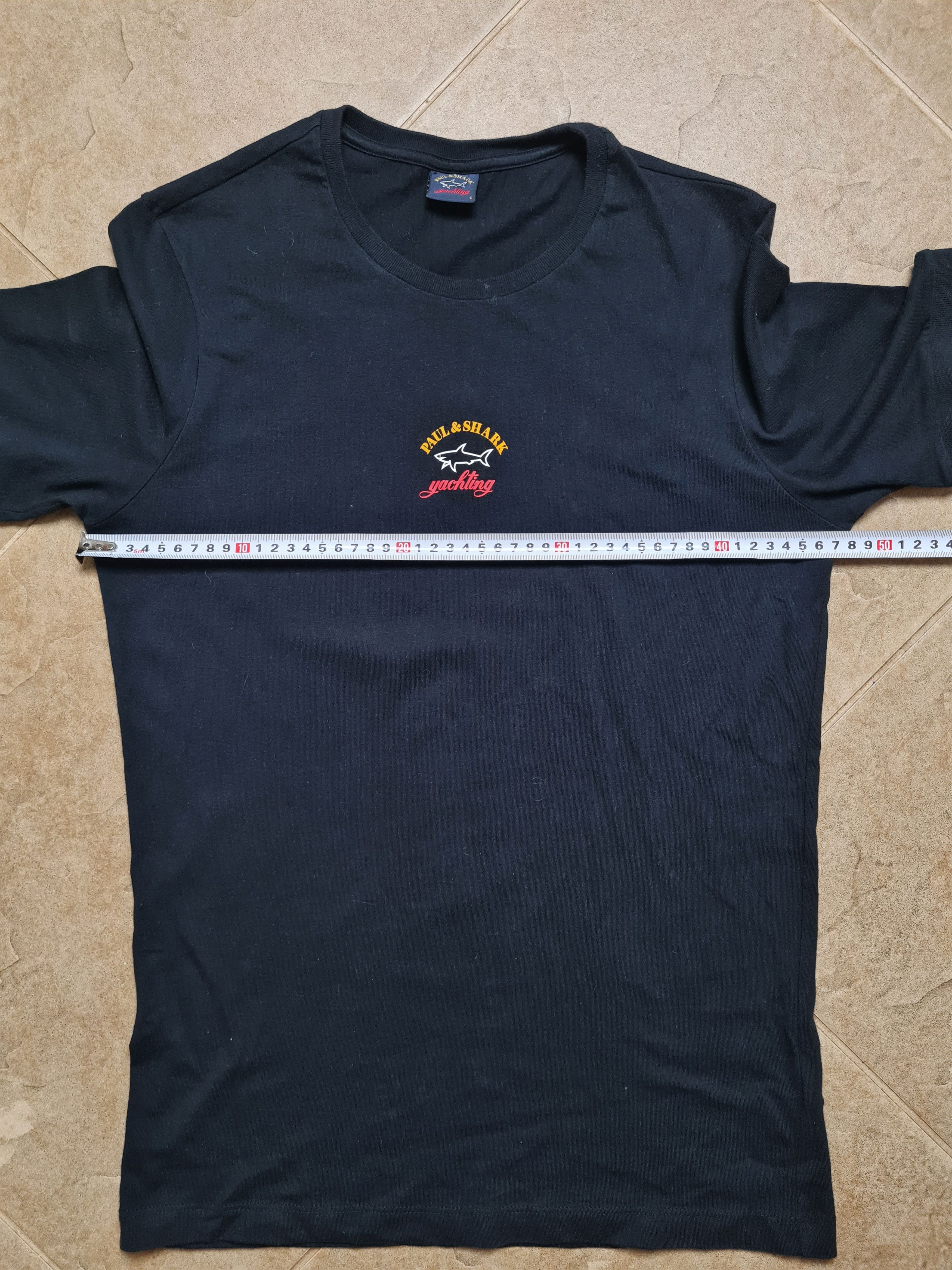 Paul & Shark Paul & Shark Yachting Men's T-Shirt Black Embroidered Logo Size US S / EU 44-46 / 1 - 14 Thumbnail
