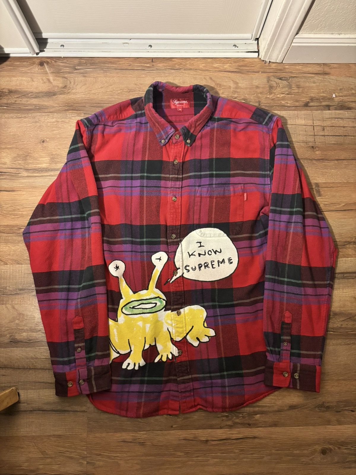 Supreme Supreme X Daniel Johnston Flannel Size US XL / EU 56 / 4 - 1 Thumbnail