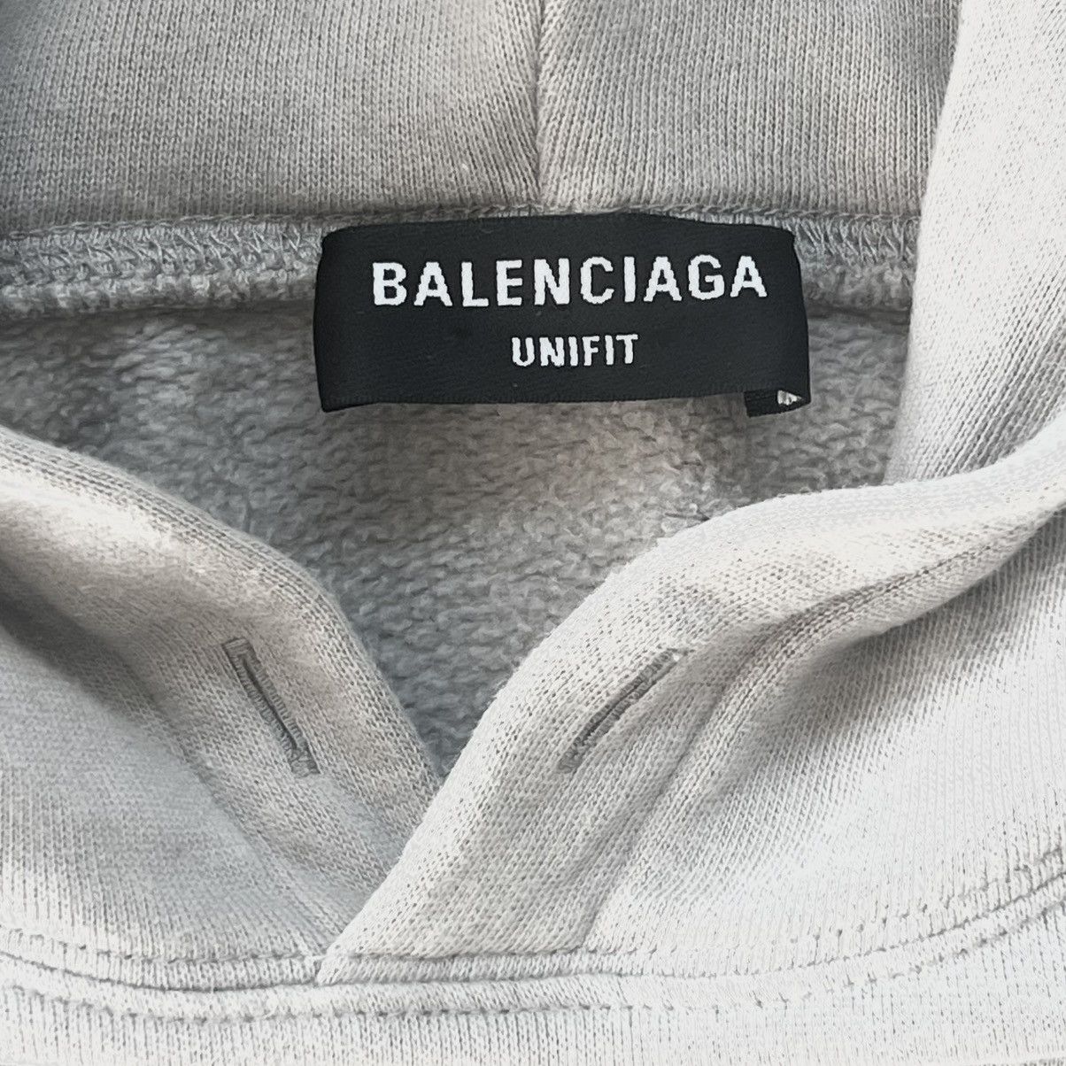 Balenciaga BARCODE OVERSIZED HOODIE - DEMNA 2021 Size US XXS / EU 40 - 5 Thumbnail