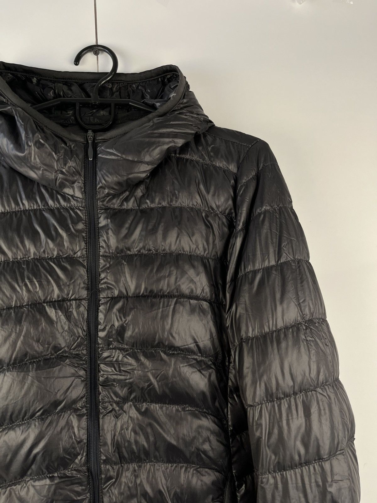 Uniqlo Uniqlo Basic Nylon Full Zip Down Puffer Jacket Size M / US 6-8 / IT 42-44 - 3 Thumbnail