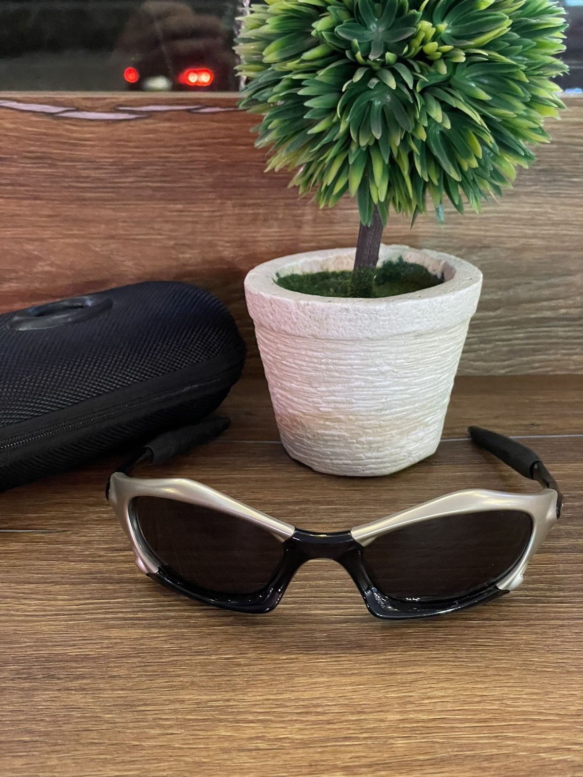 image of Oakley Splice Sunglasses in Black, Men's
