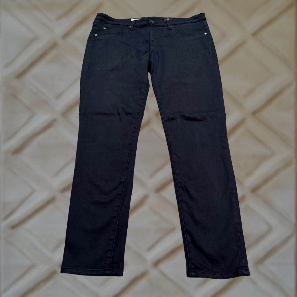 Vintage AG Adriano Goldschmied The Legging Super Skinny Pants Womens 30R Black Size 30" / US 8 / IT 44 - 1 Thumbnail