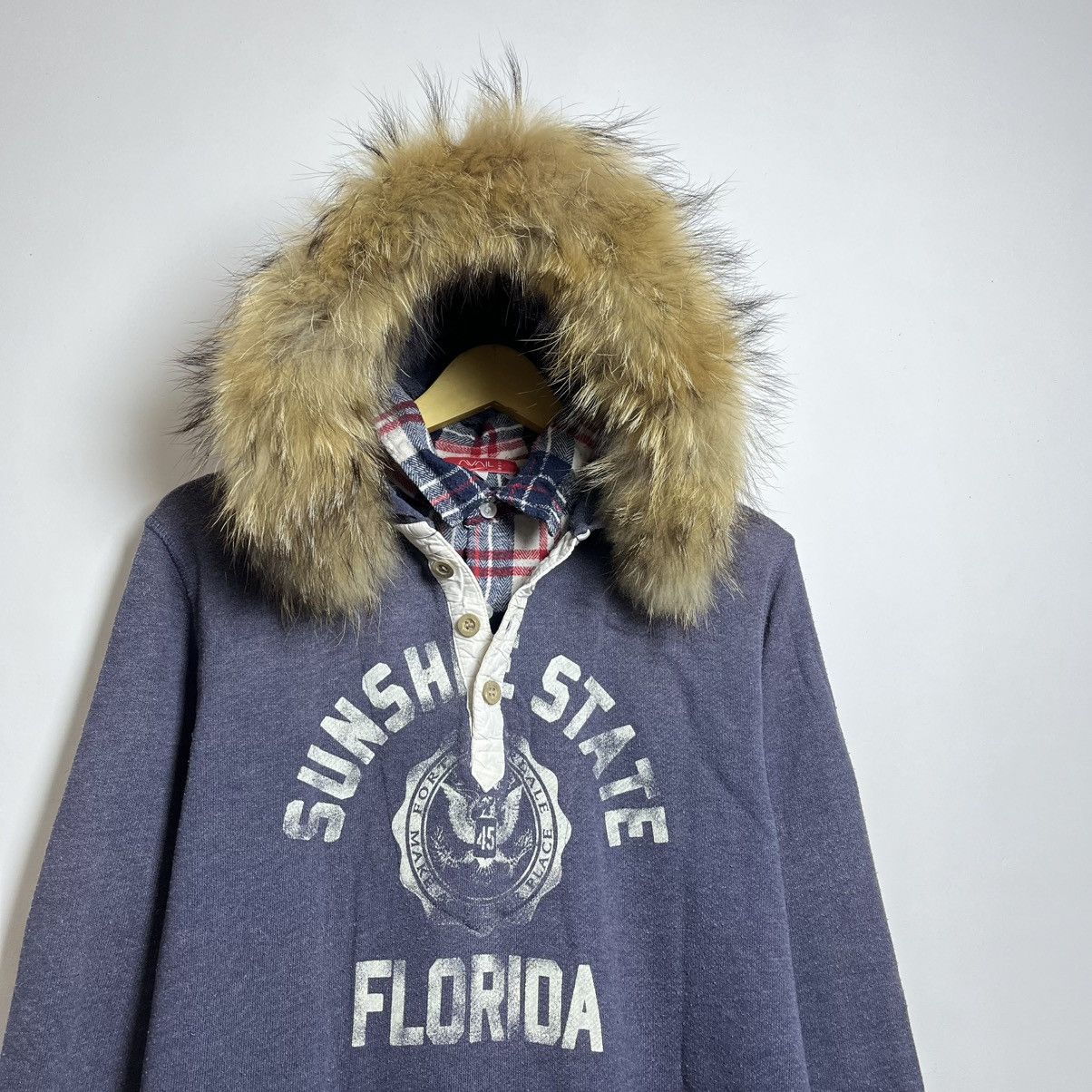 Hysteric Glamour Florida Faux Fur Double Layer Hoodie Japan LGB If6w9 Style Size US L / EU 52-54 / 3 - 3 Thumbnail