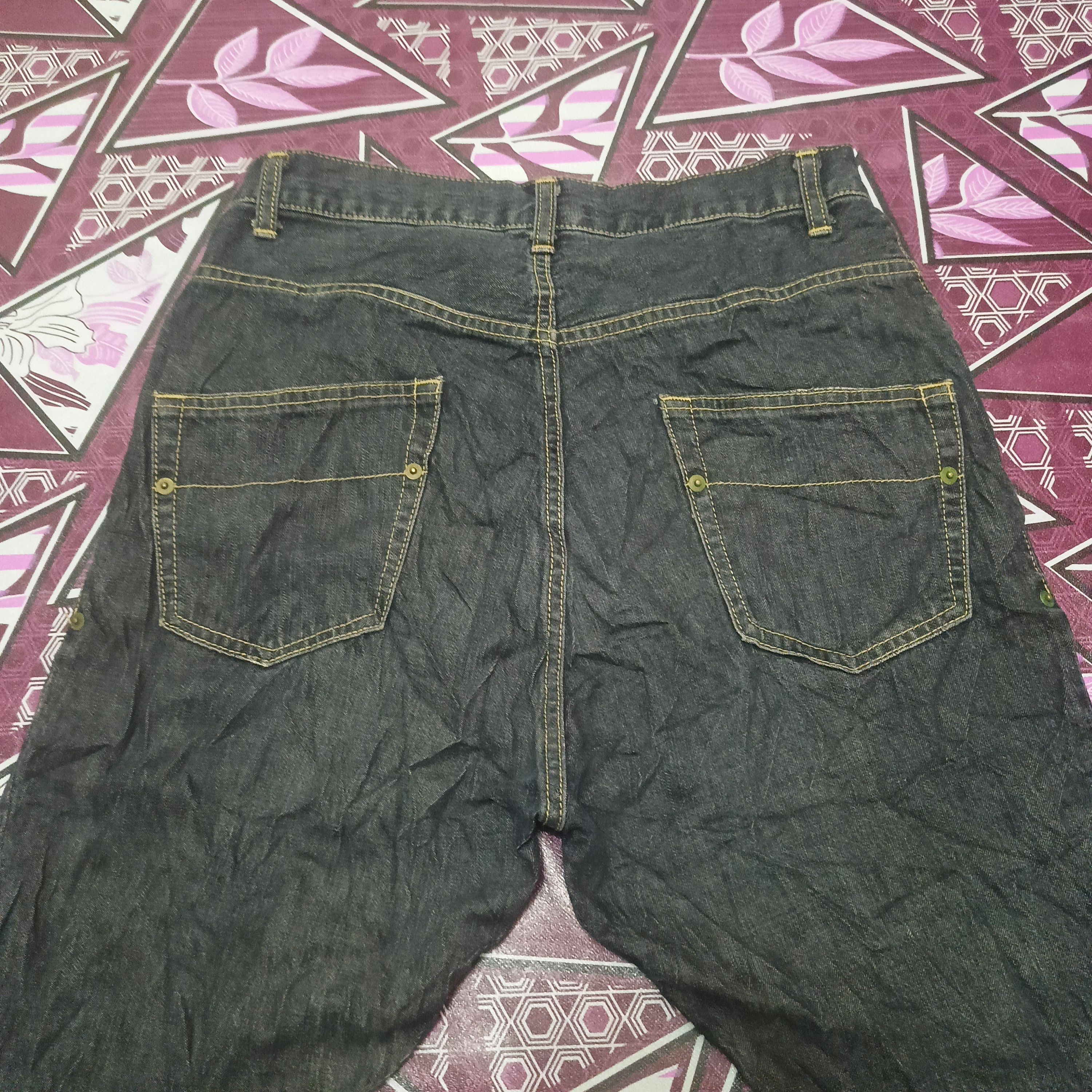 Frapbois × Issey Miyake × Japanese Brand Japanese FrapBois issey miyake design Denim black jeans Size US 30 / EU 46 - 9 Thumbnail