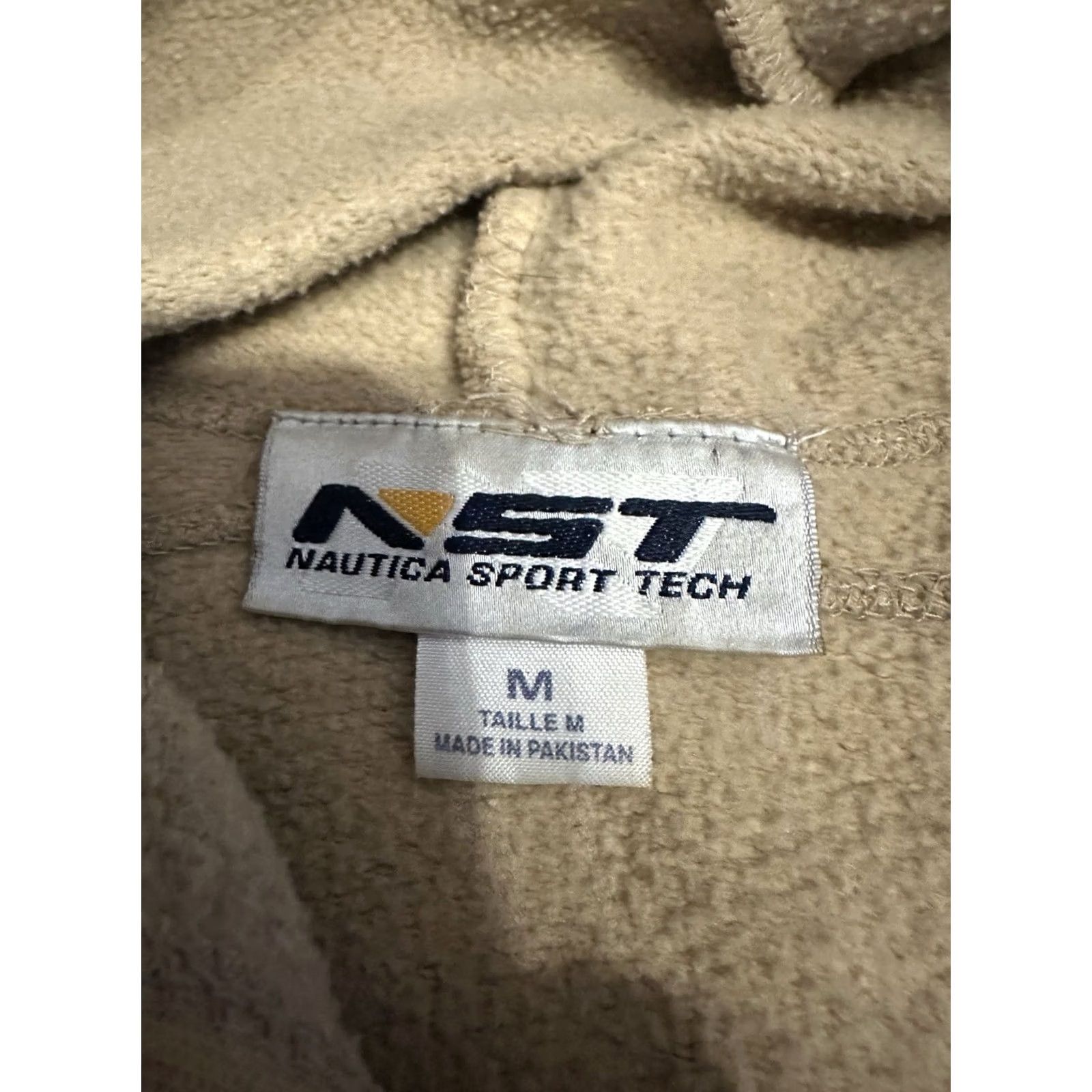Nautica VINTAGE Nautica Hoodie Sweatshirt Adult Medium Beige Y2K Oversized Baggy Sport Tech Size US M / EU 48-50 / 2 - 5 Thumbnail