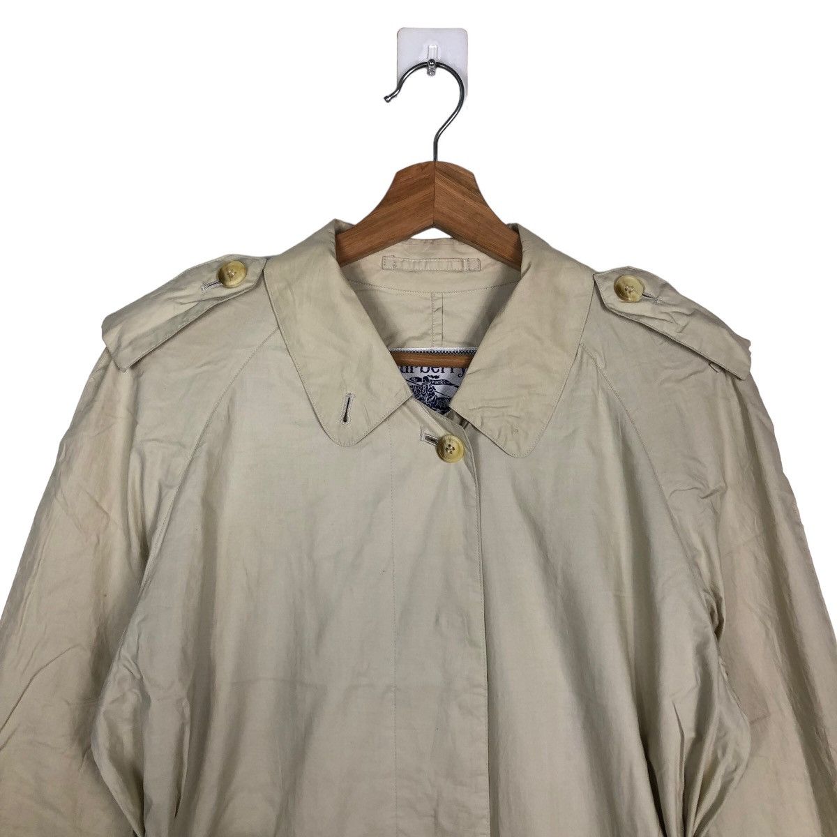 Burberry 🔥90’s Vintage Burberrys Long Jacket Japan Made Size US M / EU 48-50 / 2 - 3 Thumbnail