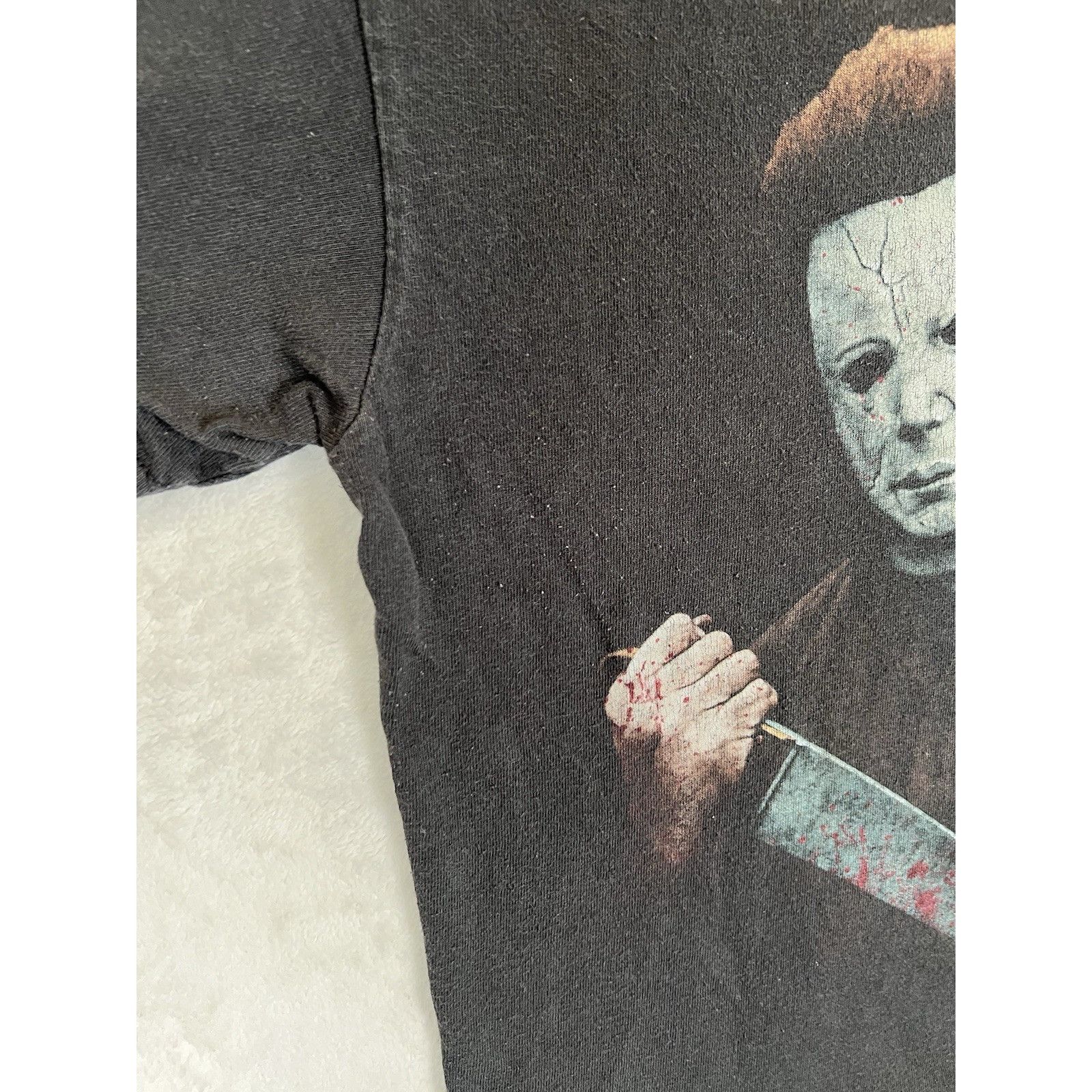 Other Michael Myers Halloween Middle Finger T-Shirt Size Small Ret Size US S / EU 44-46 / 1 - 8 Thumbnail