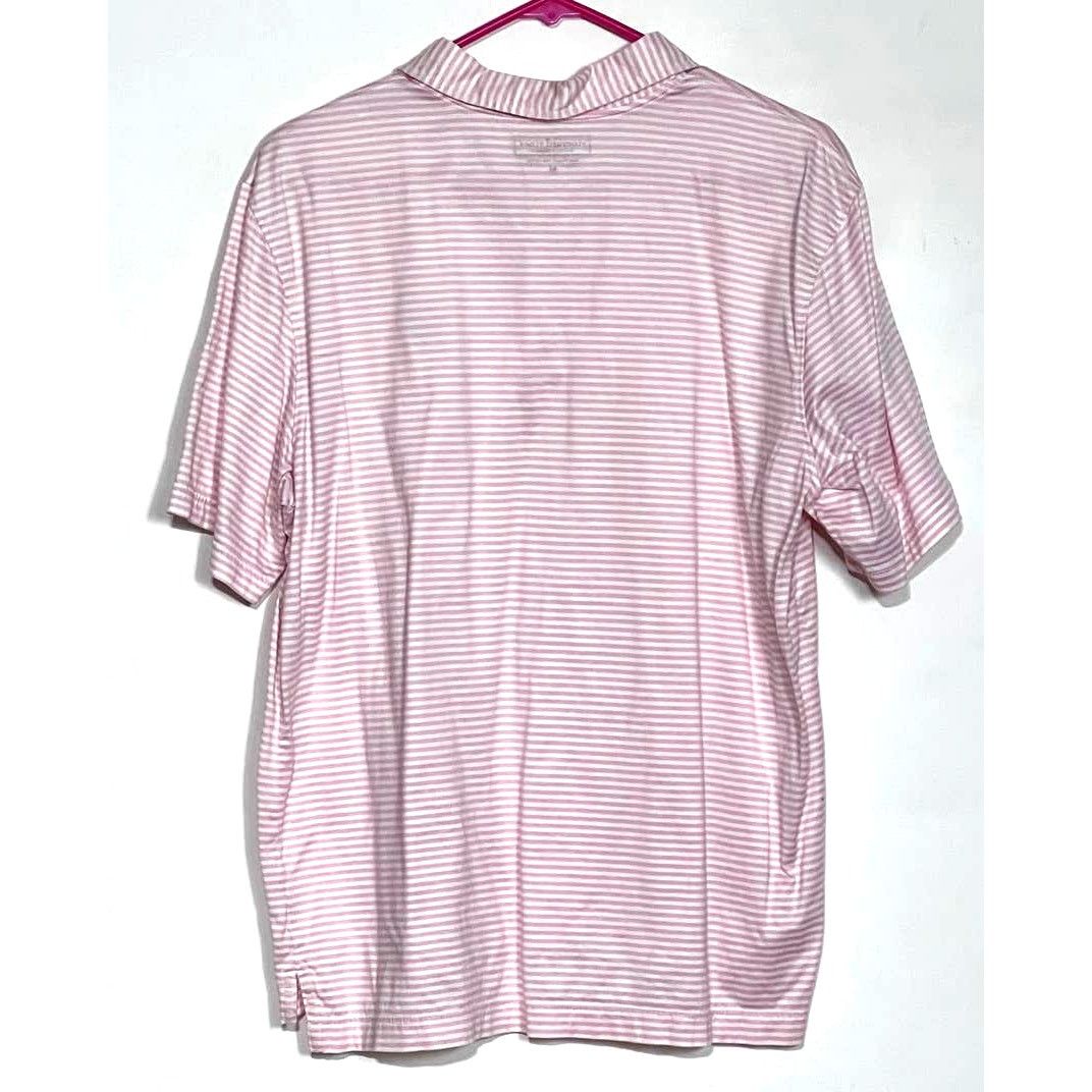 Vineyard Vines Vineyard Vines Mens Pink Cotton Whale Polo Shirt Sz Medium Size US M / EU 48-50 / 2 - 2 Thumbnail
