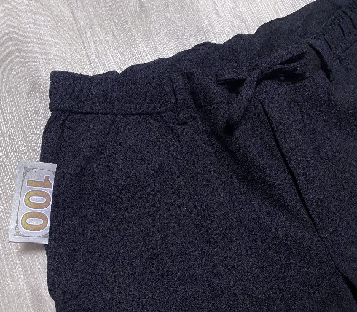 These Glory Days These Glory Days T Ollie Pants Drawstring Black Wool Trouser Size US 32 / EU 48 - 12 Thumbnail