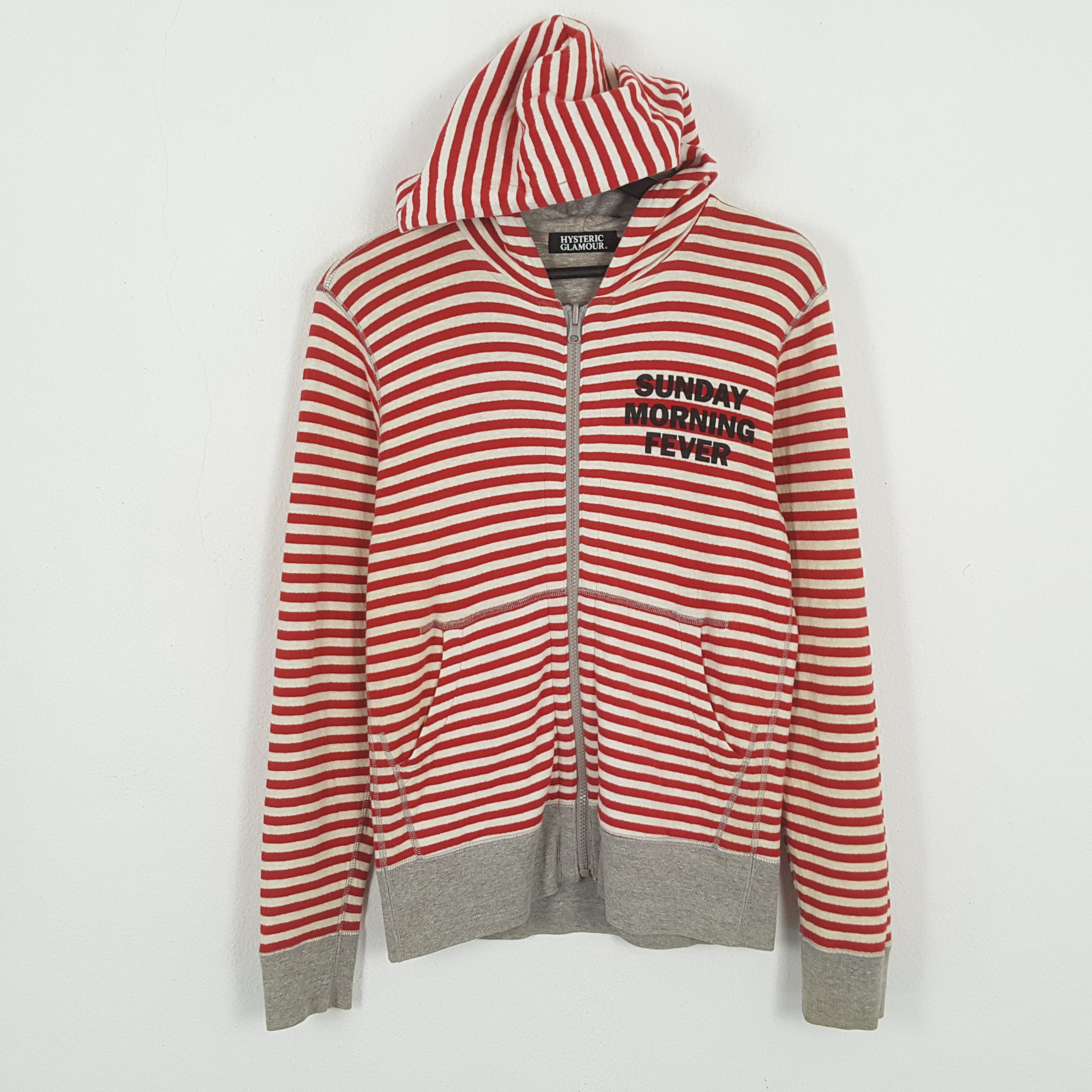 Hysteric Glamour × Japanese Brand × Vintage HYSTERIC GLAMOUR Fashion Style Reversible Zipper Hoodies Size US XS / EU 42 / 0 - 5 Thumbnail