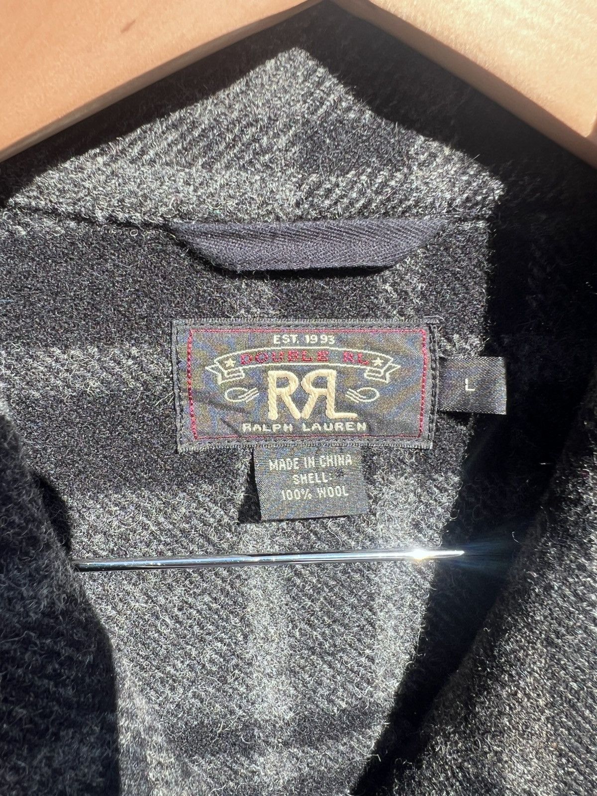 RRL Ralph Lauren RRL Double RL Ralph Lauren Wool Plaid Ranch Jacket Large Size US L / EU 52-54 / 3 - 2 Thumbnail