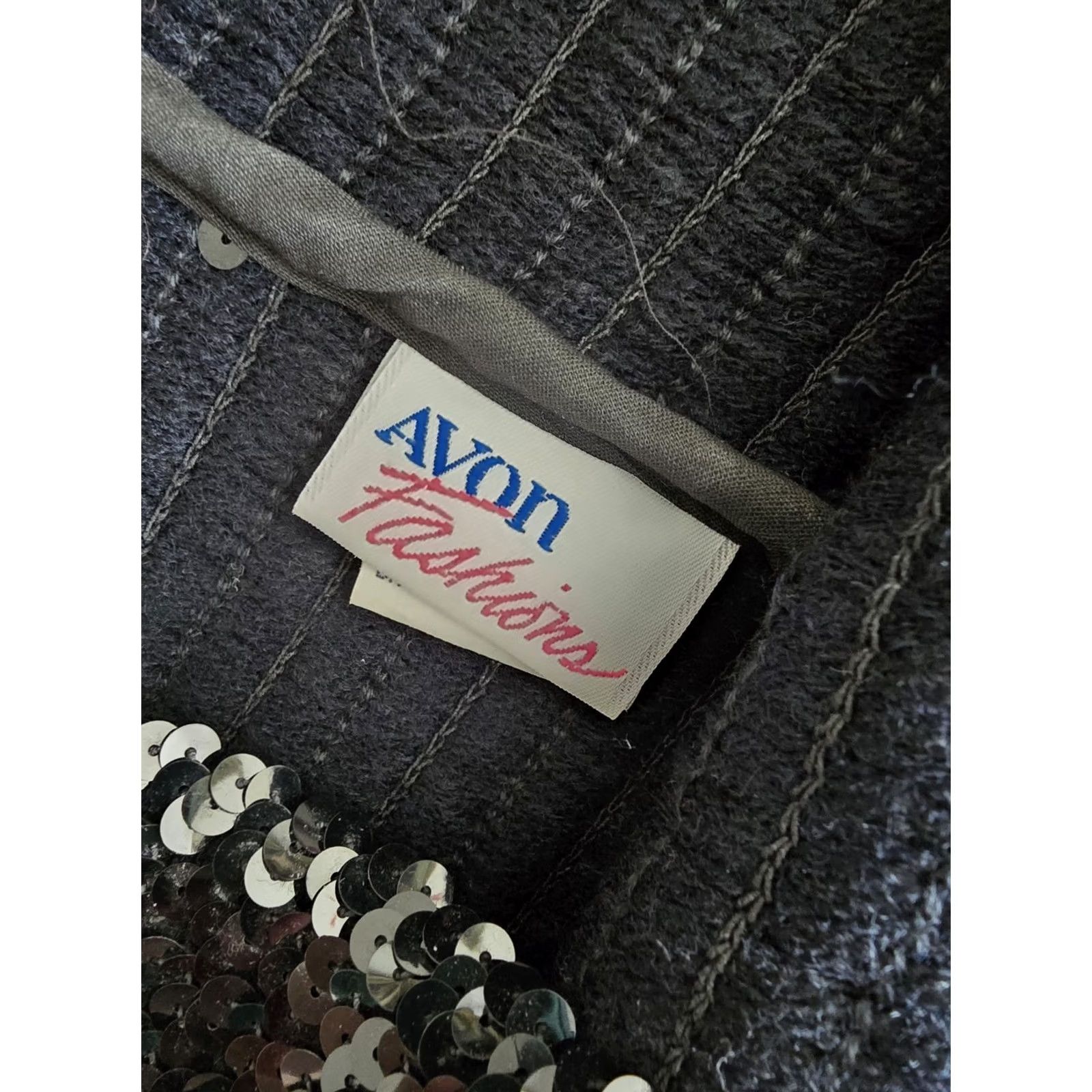 Vintage VINTAGE Avon Fashions Black Sequins Tube Top Womens Small Rave Cocktail 80s 90s Size S / US 4 / IT 40 - 4 Thumbnail
