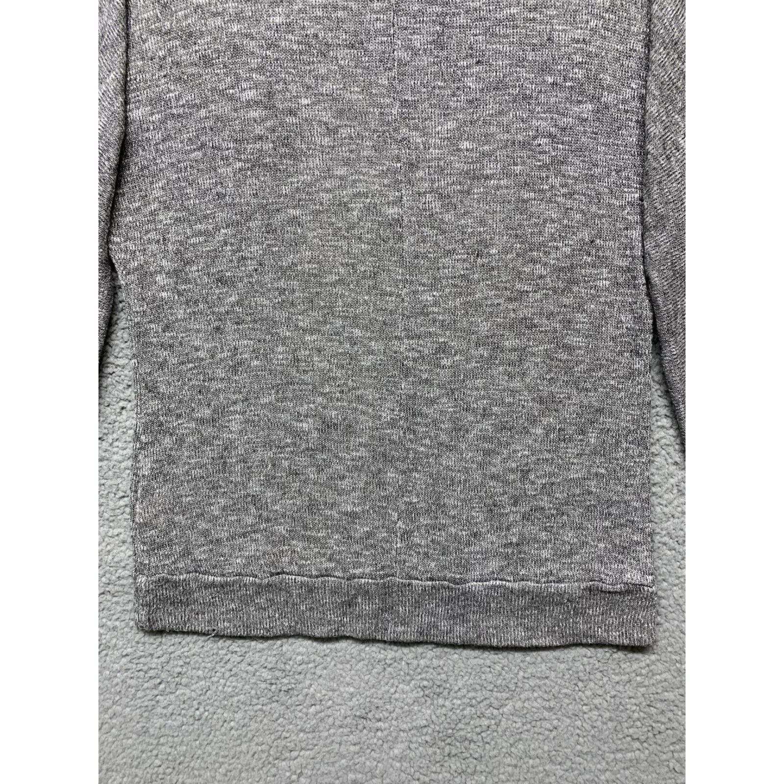 Vintage Charlotte Russe Pullover Top Women's Sz L Heather Gray White Crocheted Skull USA Pullover Knit Batwing Sleeve Casual Basic Womens Size L / US 10 / IT 46 - 7 Thumbnail