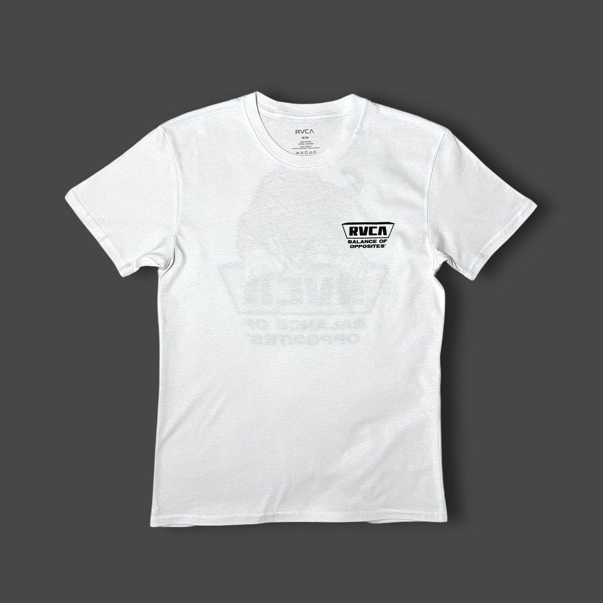 RVCA RVCA Men’s White Tiger Graphic Short Sleeve T-Shirt Sz M Size US M / EU 48-50 / 2 - 5 Thumbnail