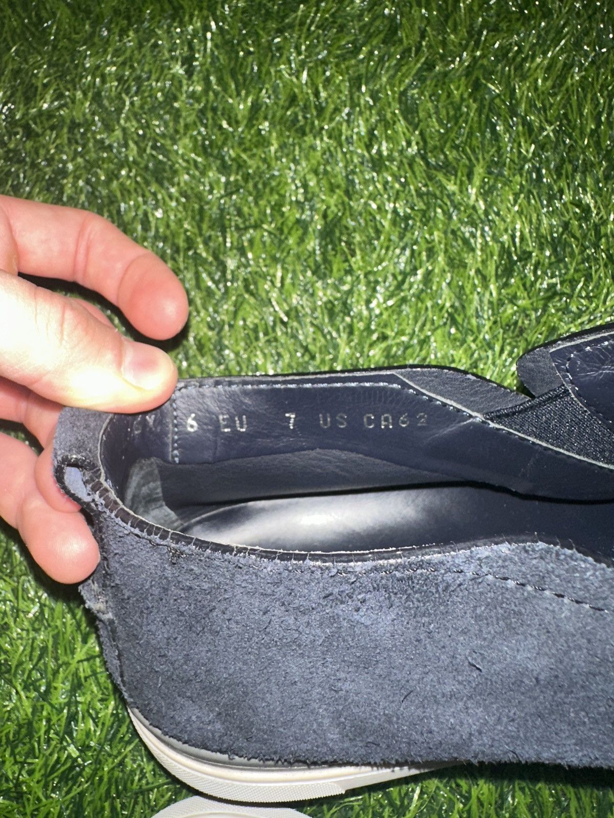Ermenegildo Zegna Ermenegildo zegna loafer high top suede shoes size 7 Size US 7 / EU 40 - 8 Thumbnail