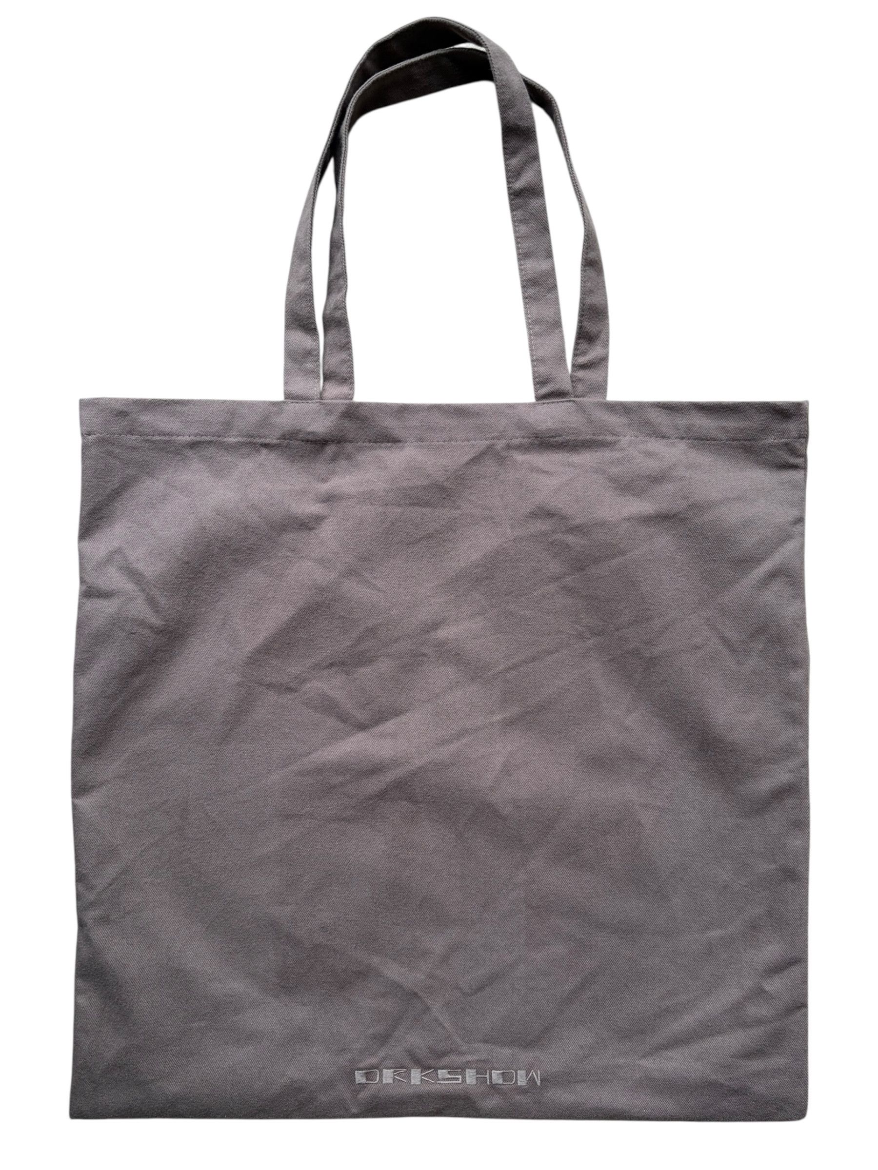 Rick Owens Rick Owens Drkshdw Brown & White Embroidered Large Tote Bag Size ONE SIZE - 1 Thumbnail