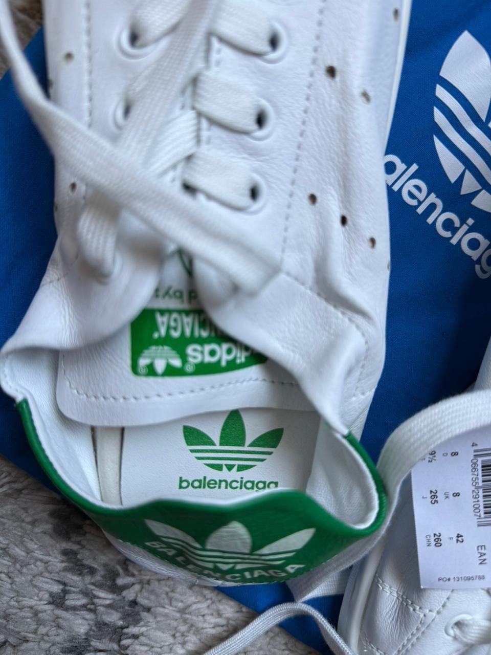 Balenciaga Balenciaga Adidas stan smith green Size US 9 / EU 42 - 7 Thumbnail