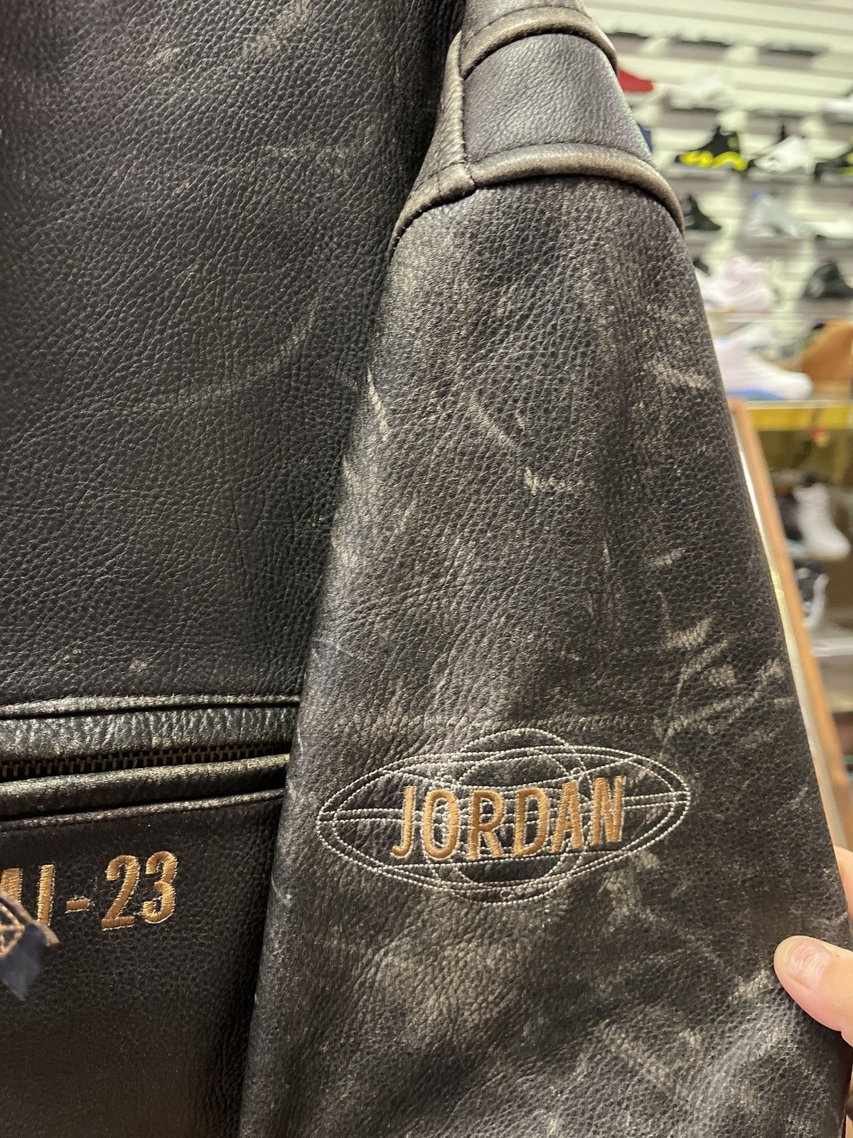 Jordan Brand Air Jordan MJ-23 Leather Coat Size US XXL / EU 58 / 5 - 2 Thumbnail