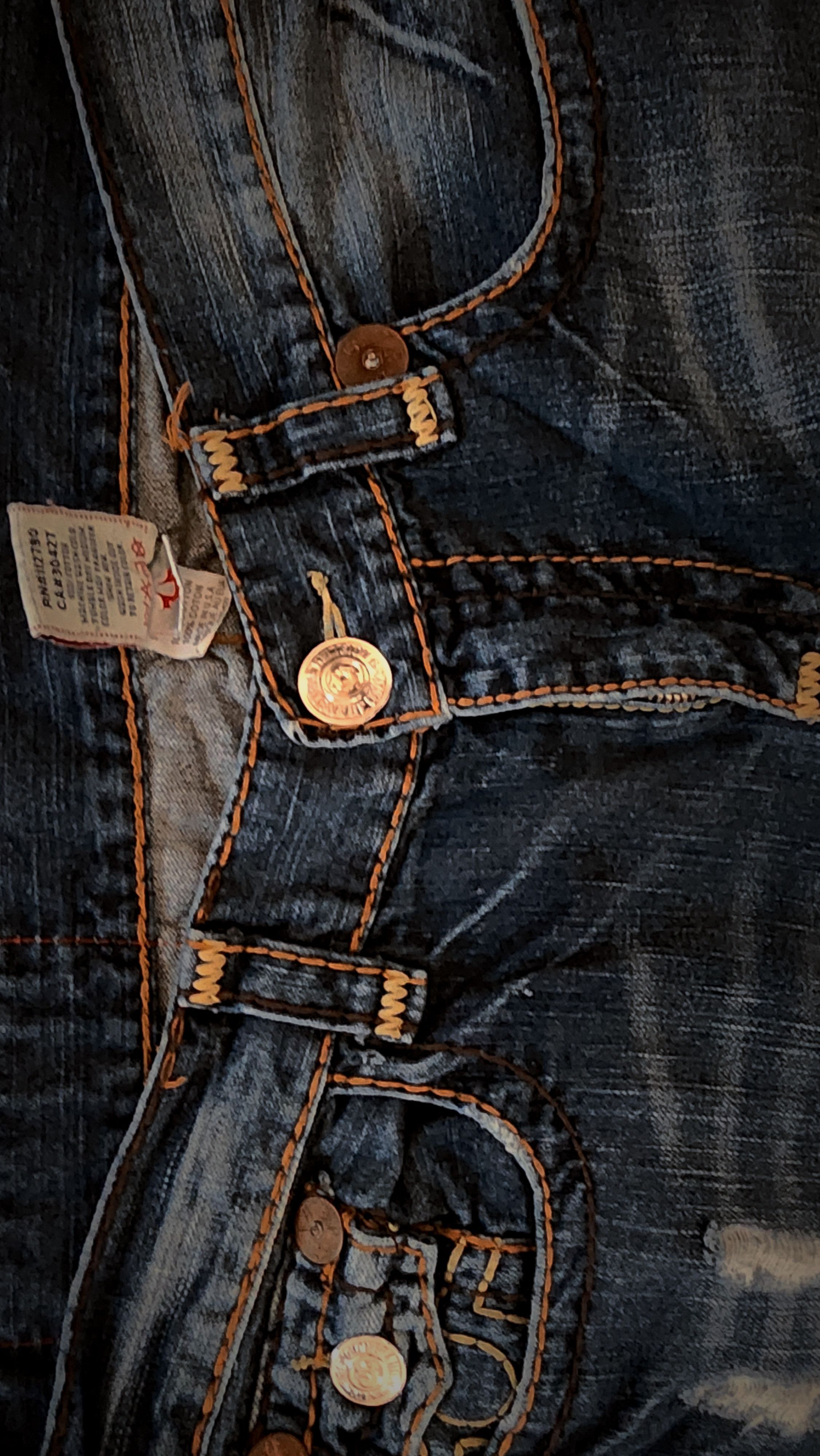 True Religion True Religion Super T Vintage Jeans Size US 36 / EU 52 - 16 Thumbnail