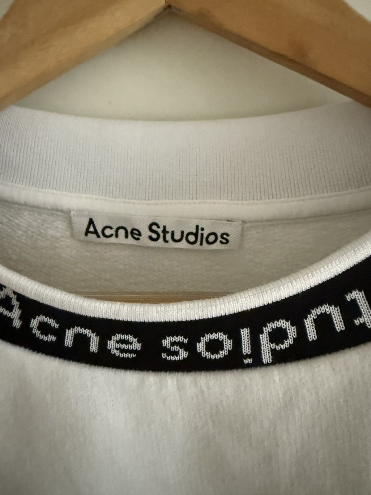 Acne Studios Acne Studios logo sweatshirt Size US M / EU 48-50 / 2 - 2 Thumbnail