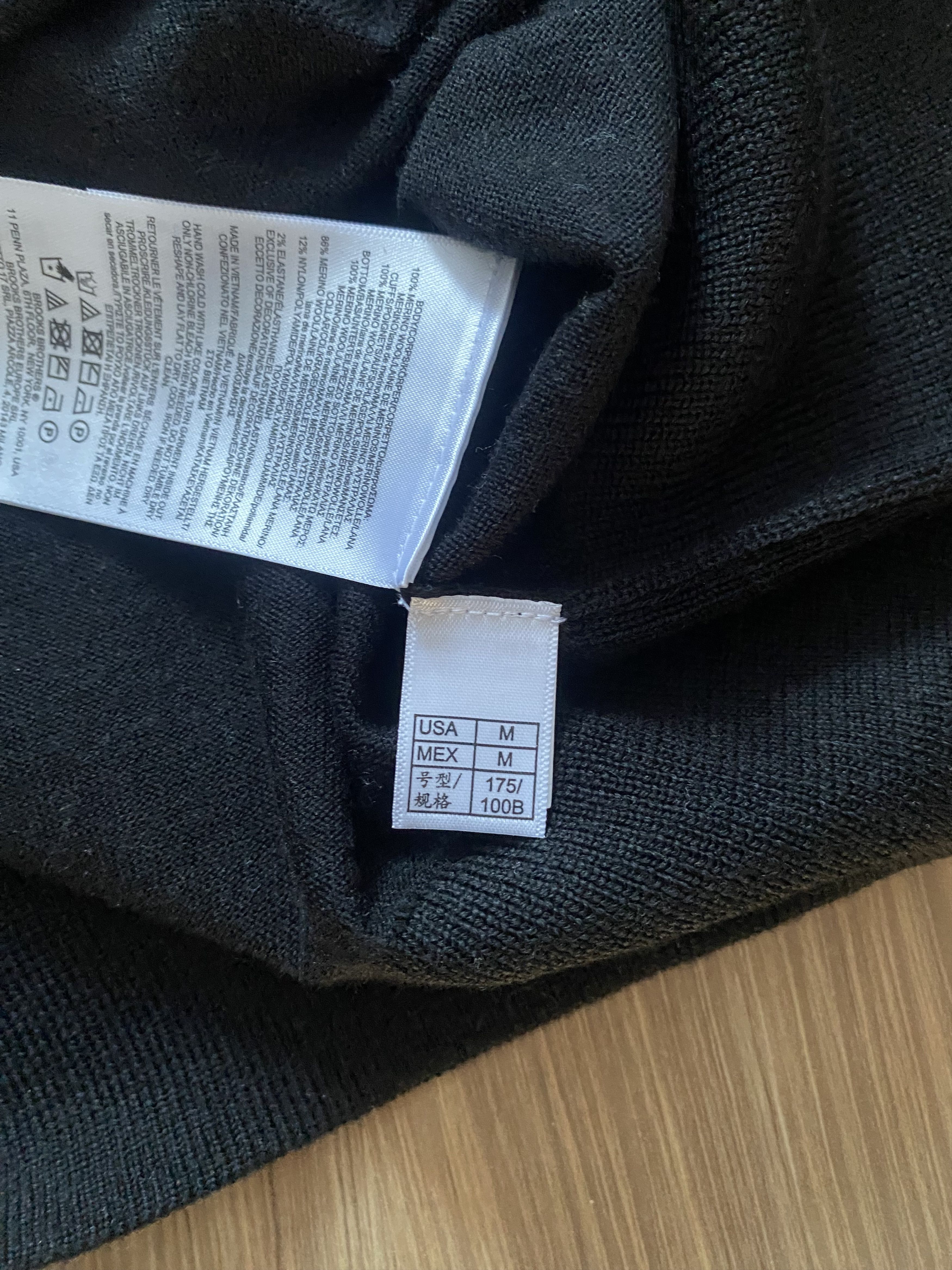 Brooks Brothers Brooks Brothers Extra Fine Merino Wool Crewneck Sweater NWT Size US M / EU 48-50 / 2 - 10 Thumbnail