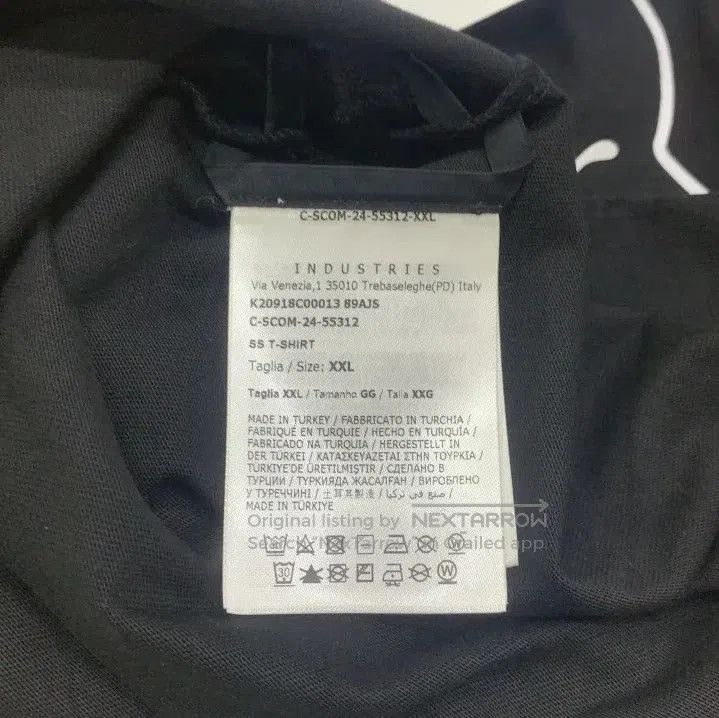 Moncler Moncler Men's Cotton Logo Short Sleeve T. Size US XXL / EU 58 / 5 - 3 Thumbnail