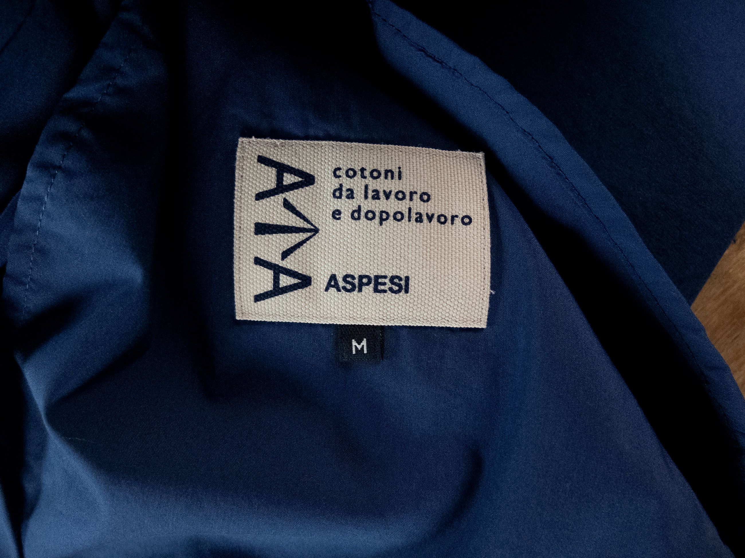 Aspesi ASPESI Arch solid blue cotton blend shirt Medium Size US M / EU 48-50 / 2 - 11 Thumbnail