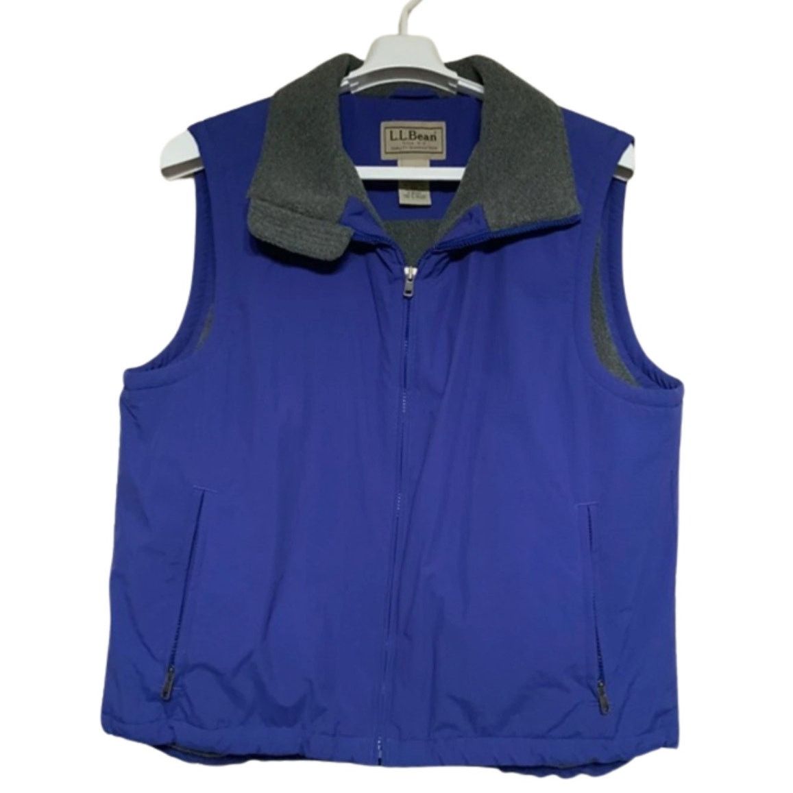 L.L. Bean Vintage L.L.Bean Purple Fleece Vest Men's Size Large USED Size US L / EU 52-54 / 3 - 1 Thumbnail