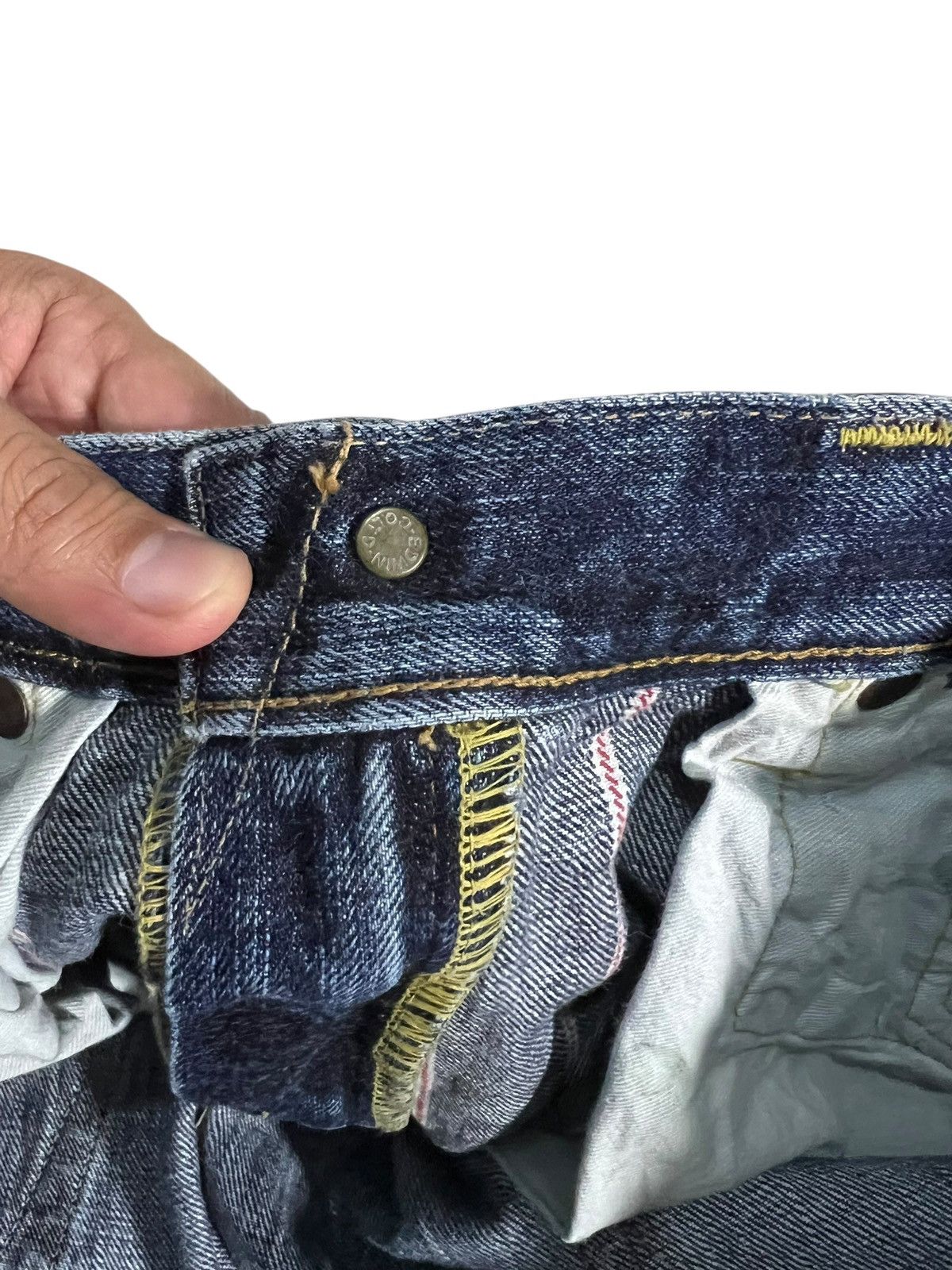 Edwin Vintage Full Selvedge Edwin Jean Japan Size US 31 - 21 Thumbnail