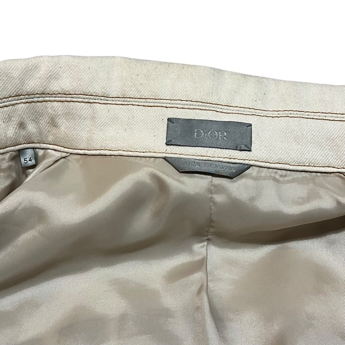 DENIM TEARS × Dior DIOR × DENIM TEARS 2023AW HEAVY COTTON TWILL BOMBER JACKET Size US L / EU 52-54 / 3 - 5 Thumbnail