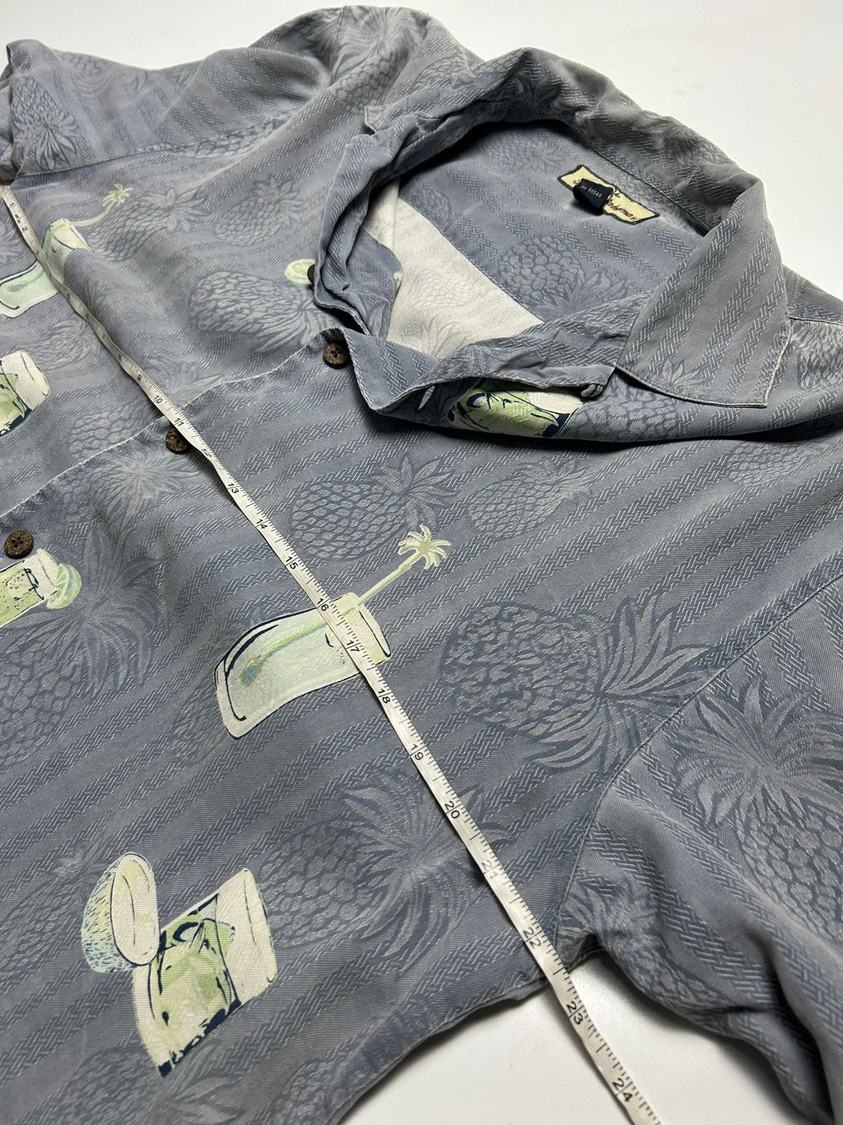 Tommy Bahama TOMMY BAHAMA SILK BUTTON UP COLLAR SHIRT Size US S / EU 44-46 / 1 - 4 Thumbnail
