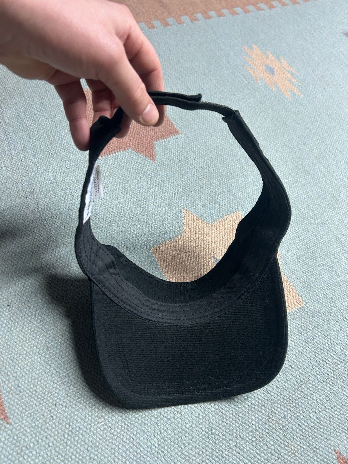 Vintage Burger King visor hat employee uniform crew logo strapback Size ONE SIZE - 6 Thumbnail