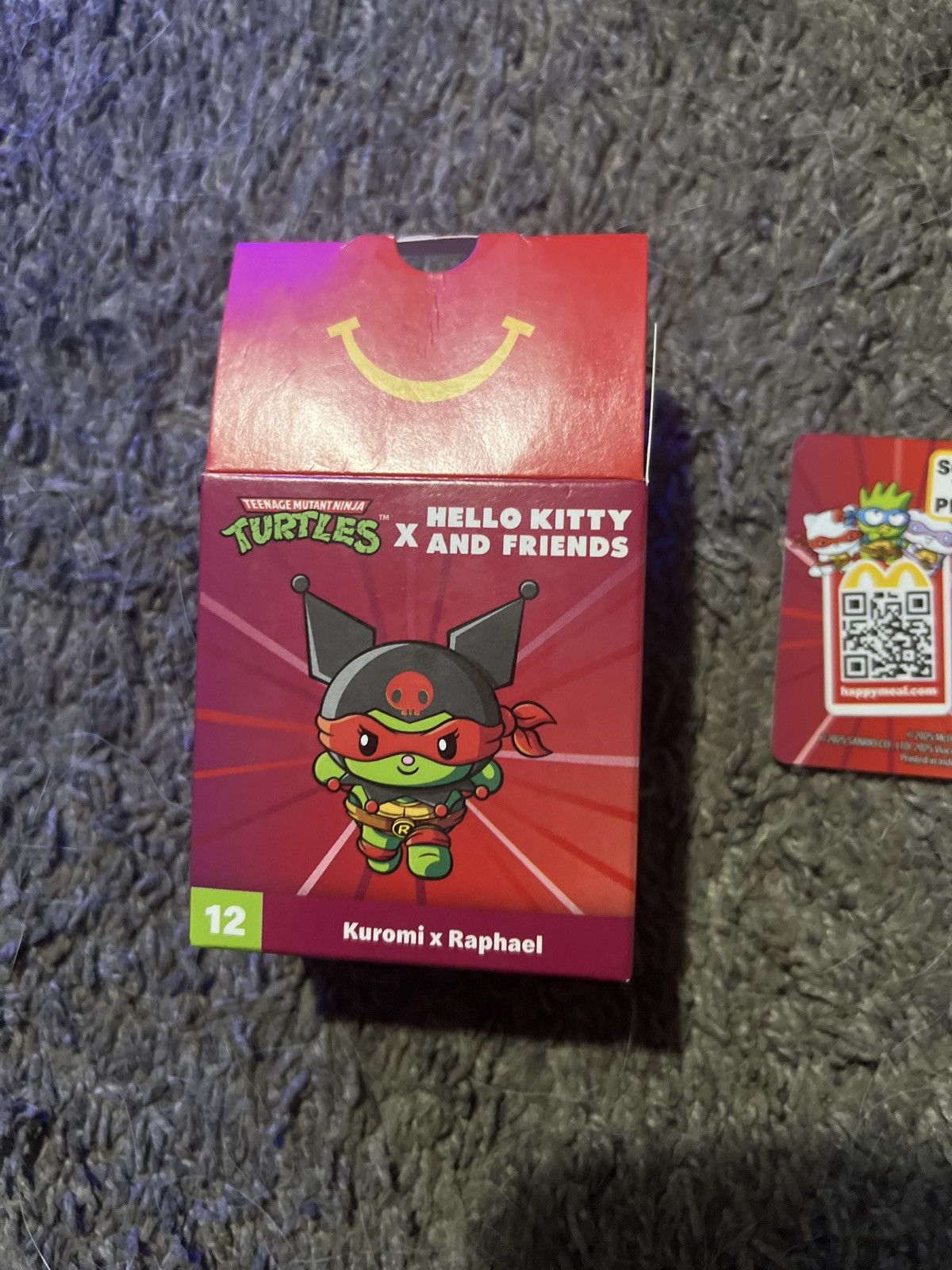 Nickelodeon TMNT X Hello Kitty And Friends Kuromi X Raphael Size ONE SIZE - 6 Thumbnail