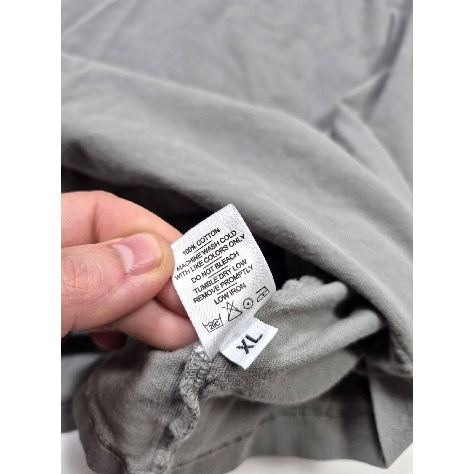 Vintage American Giant Shirt Mens XL Gray Short Sleeve Crewneck Tee Made USA Tagless Size US XL / EU 56 / 4 - 5 Thumbnail