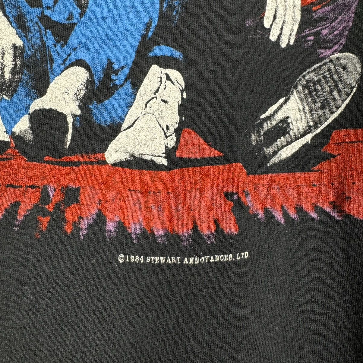 Band Tees Vintage 1984 Rod Stewart Jeff Beck Reunited T Shirt Size US S / EU 44-46 / 1 - 5 Thumbnail