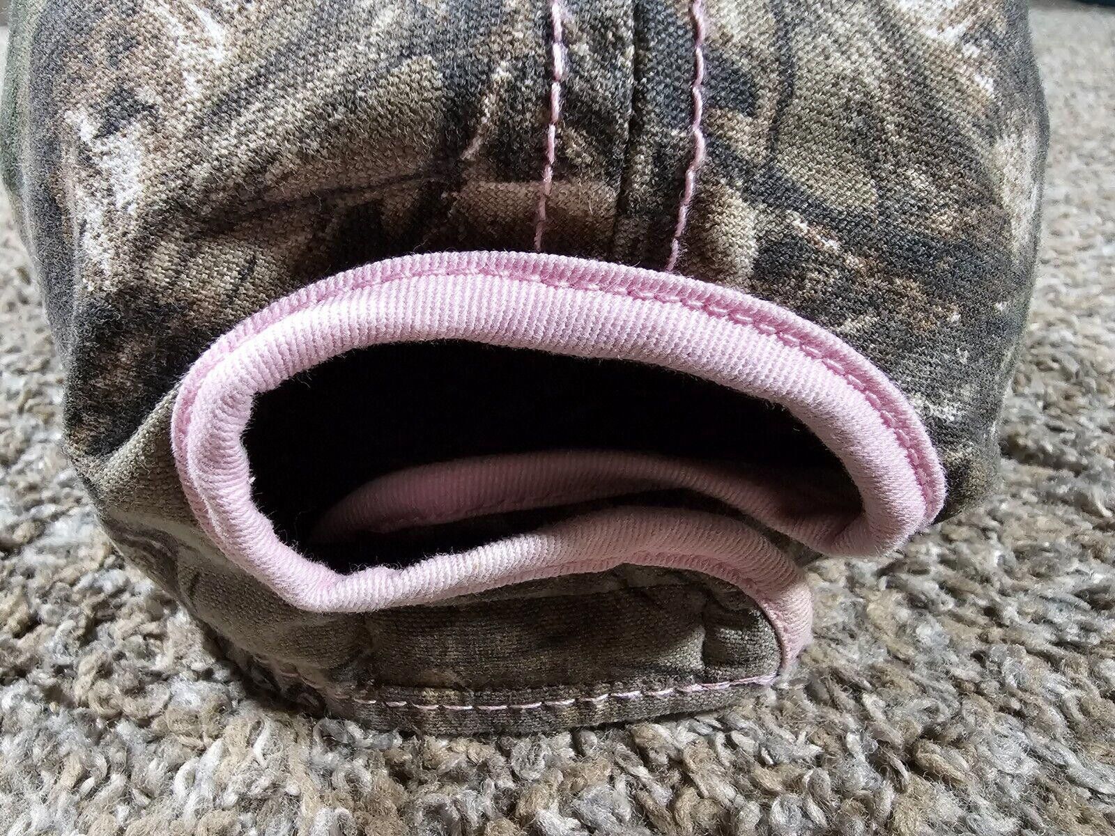 Designer NWTF Camo Pink Strapback Hat Unique And Rare Design OSFA Size ONE SIZE - 5 Thumbnail