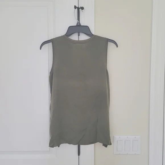 Theory Bonsai Silk Combo Shell Crew Neck Top Sz P Size XS / US 0-2 / IT 36-38 - 9 Thumbnail