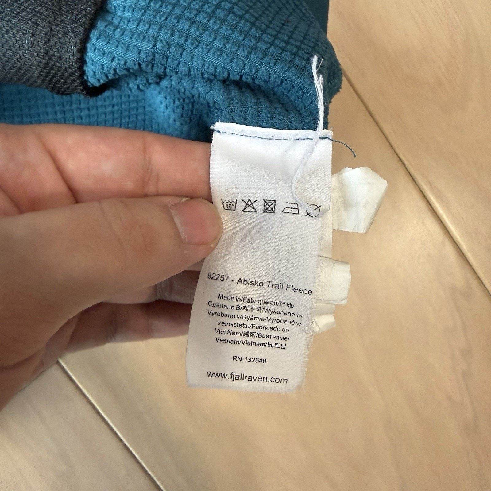 Fjallraven Fjallraven Abisko Trail Fleece Jacket Medium Blue Full Zip Size US M / EU 48-50 / 2 - 7 Thumbnail