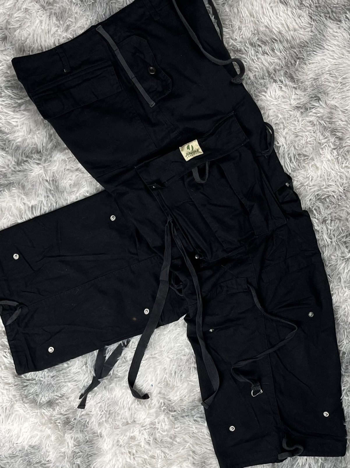 Japanese Brand × Vintage Rare 🔥 Jungle Hardwear parachute bondage cargo pants Size US 34 / EU 50 - 5 Thumbnail