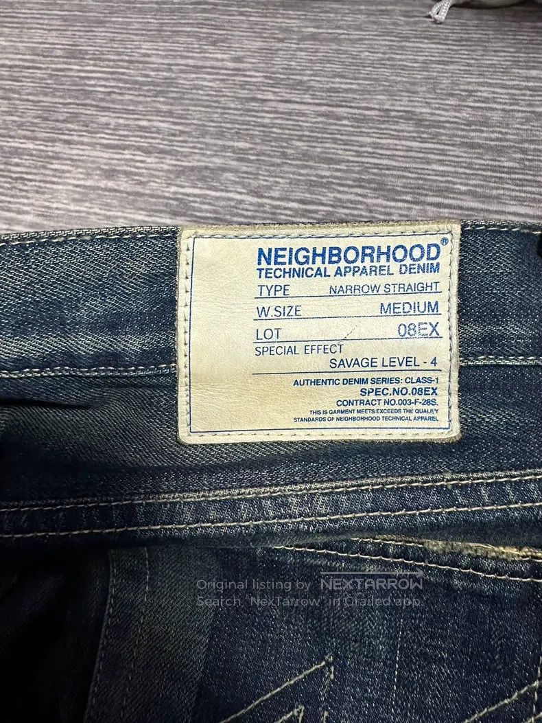 Neighborhood Neighborhood size M Distressed Patchwork Denim Pants Size US 27 - 7 Thumbnail