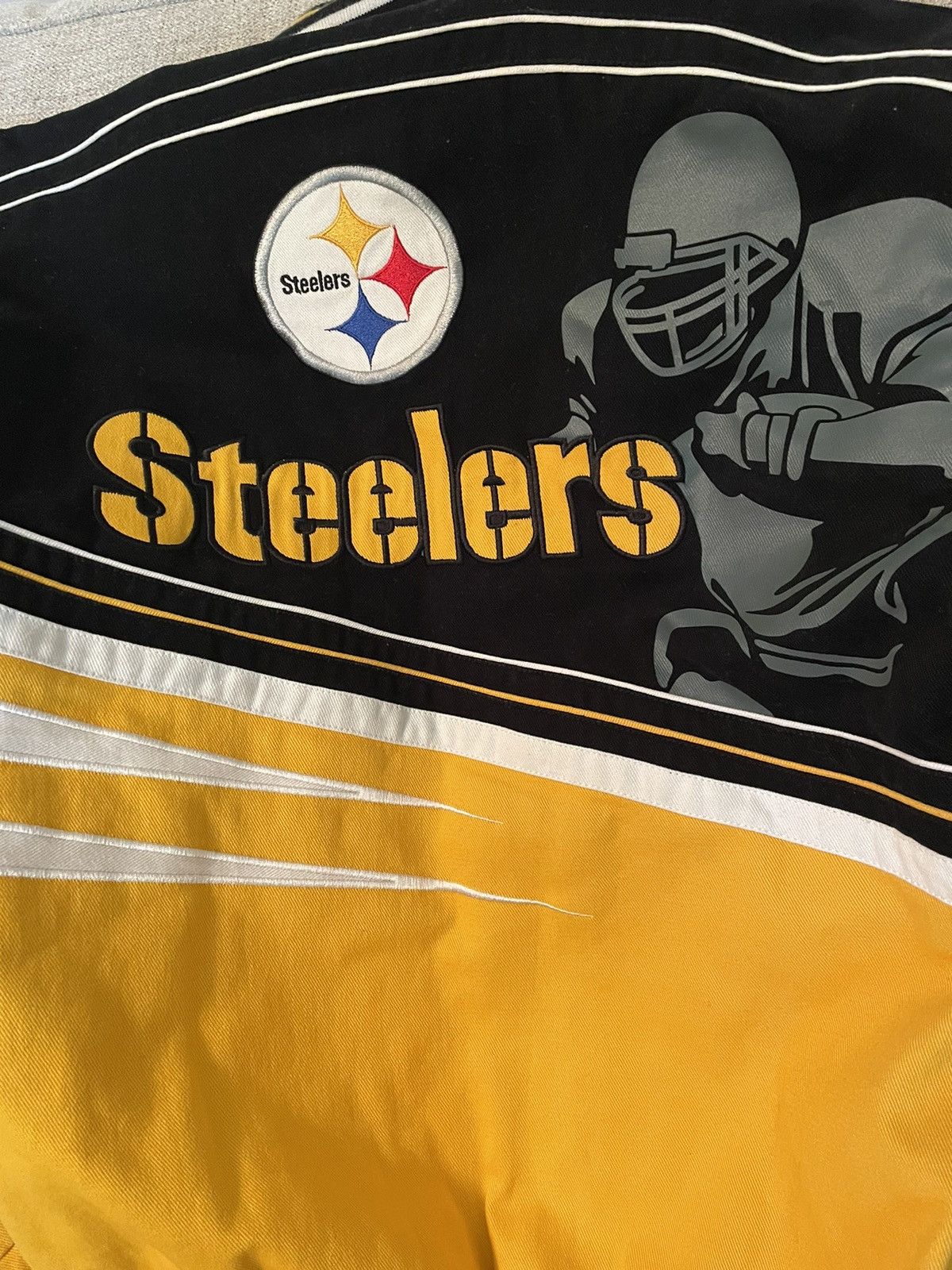 New Era Steelers varsity jacket Size US L / EU 52-54 / 3 - 11 Thumbnail