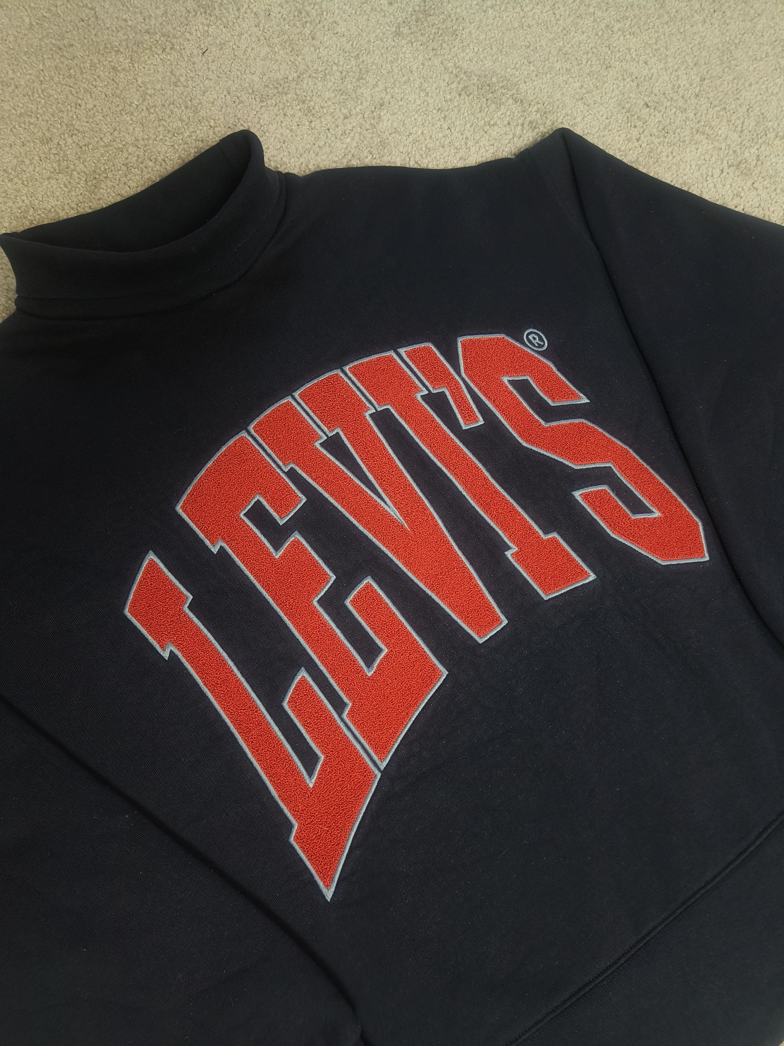 Levi's Levi's Graphic Gardenia Crew Plus Size Sweater Hoodie Size XXL / US 16-18 / IT 52-54 - 2 Thumbnail