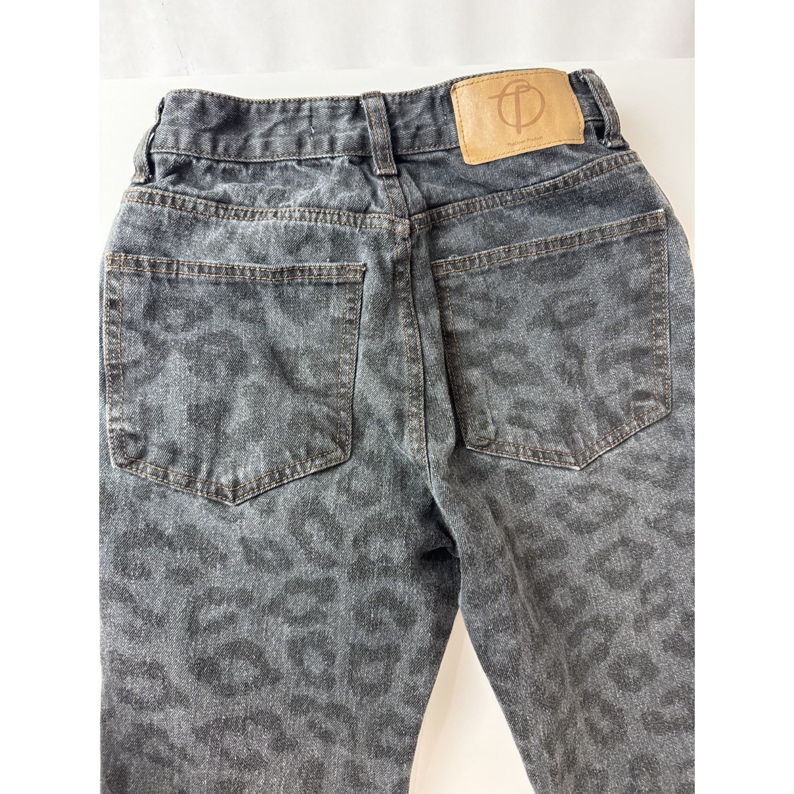 Other The Open Product Leopard Print Jeans Snap Straight Korea 1 Size 25" / US 0 / IT 36 - 10 Thumbnail