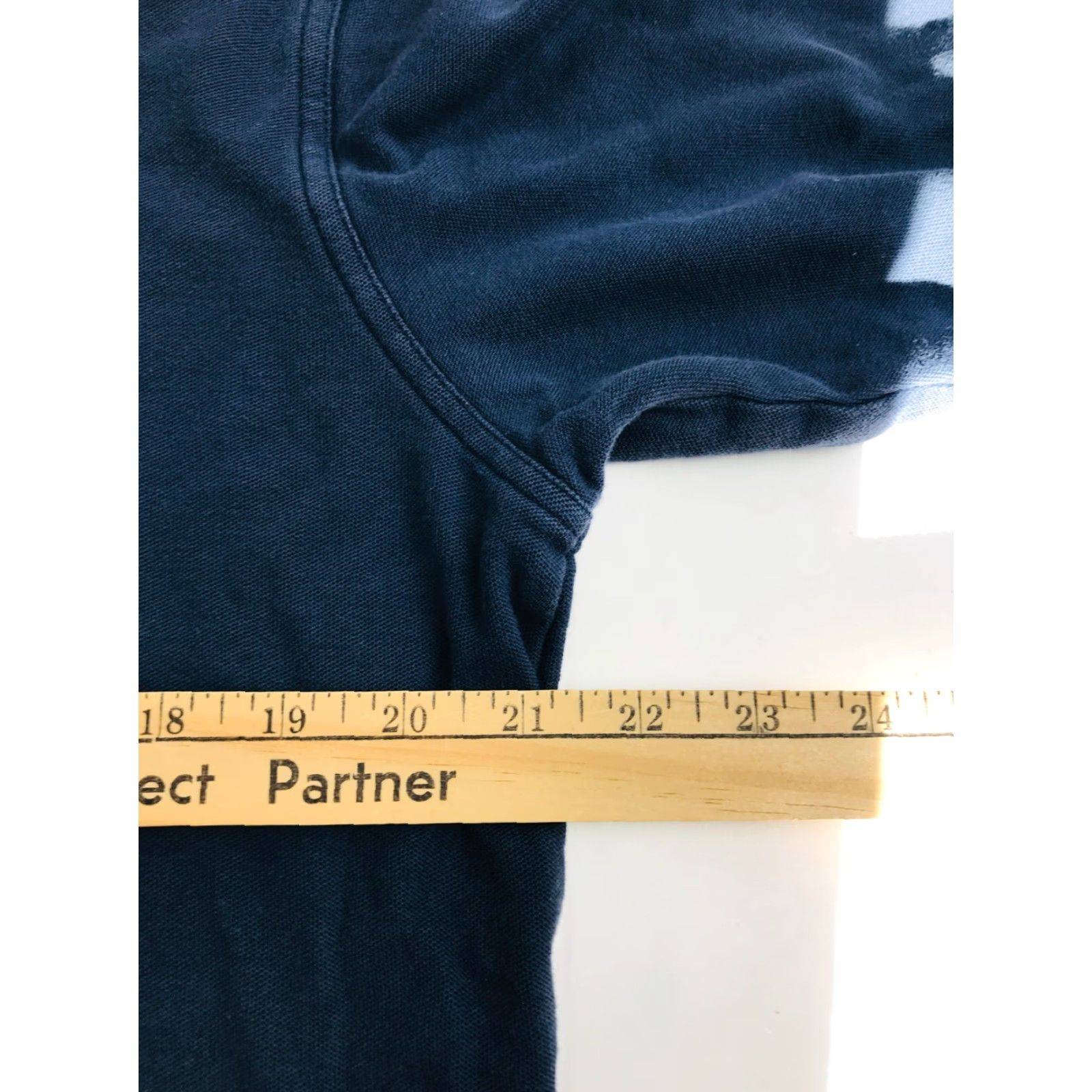 Vintage Walter Hagen Polo Shirt Men's Size Large Navy Blue Short Sleeve Collared Polo Size US L / EU 52-54 / 3 - 3 Thumbnail